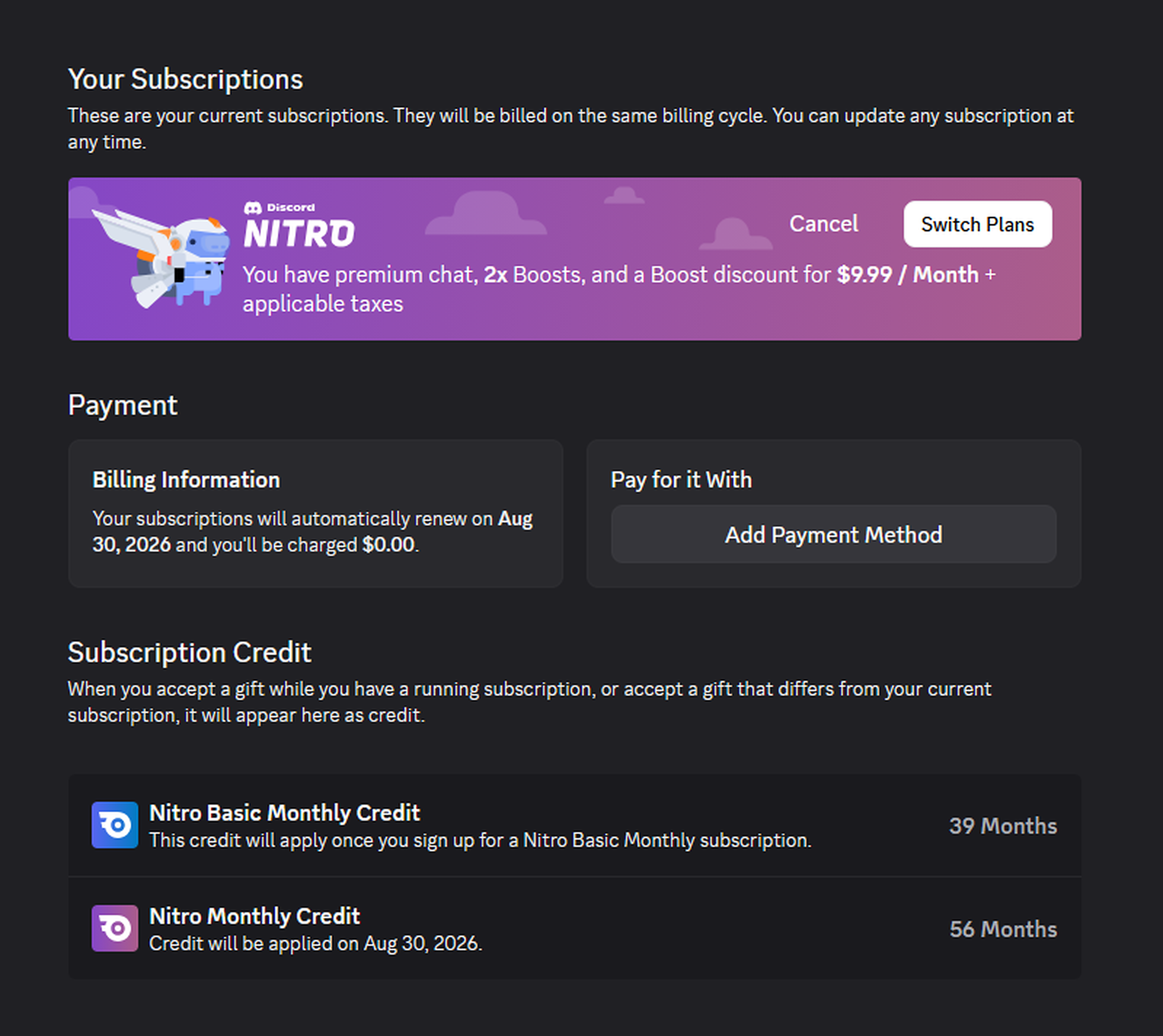 2016 badge account subscription preview