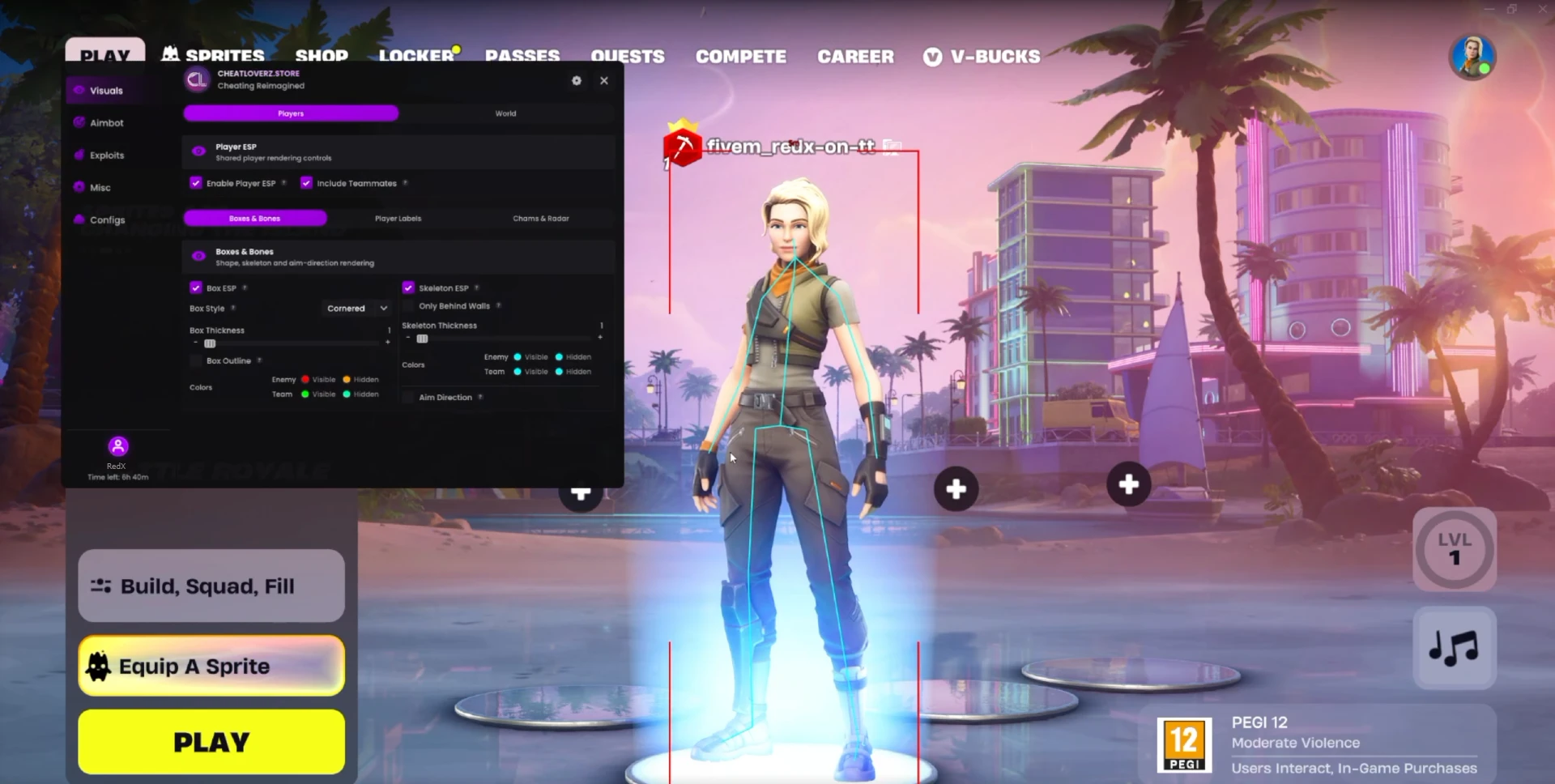 Fortnite Cheatloverz