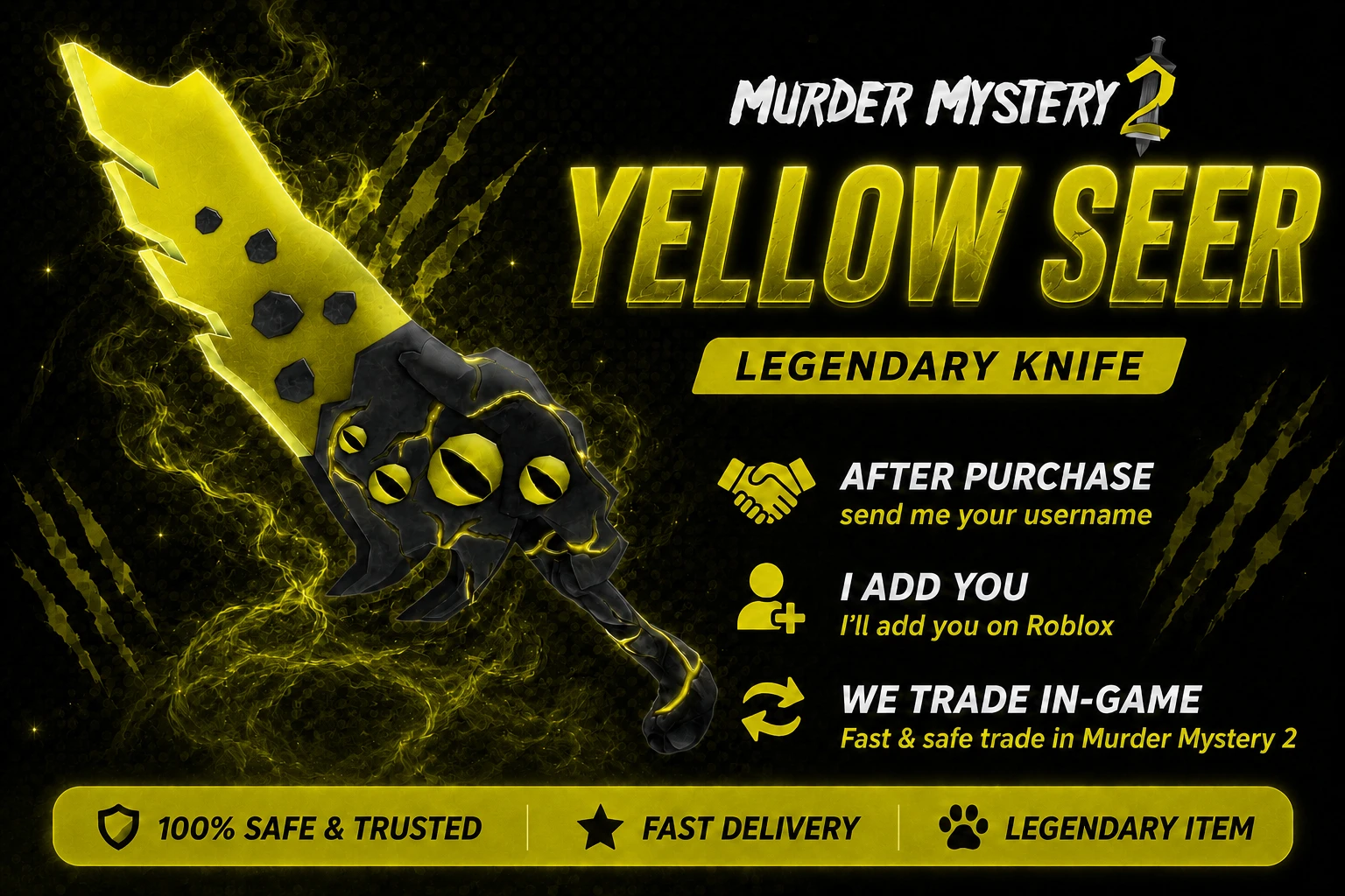 Yellow Seer Knife