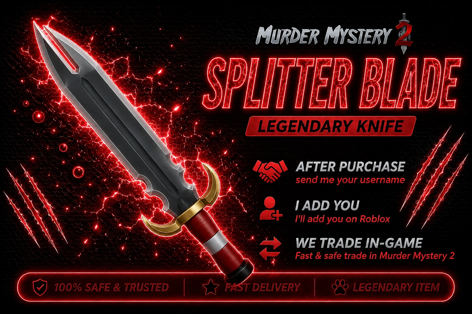 Vintage Splitter Knife