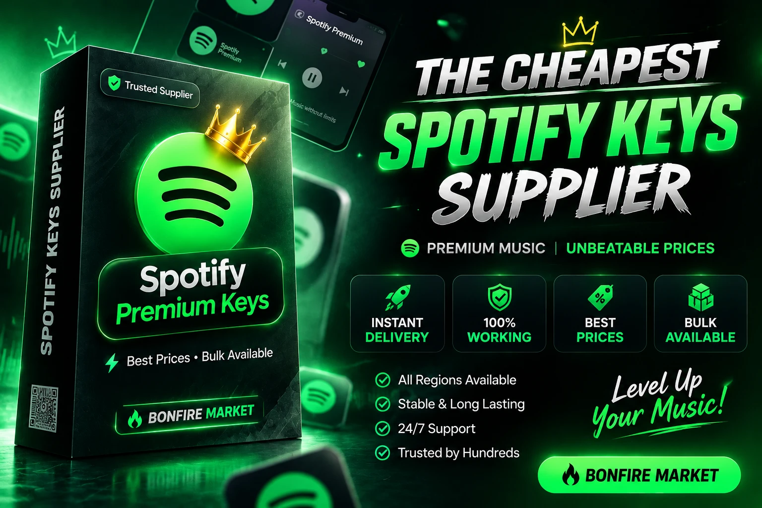 Spotify lifetime keys supplier