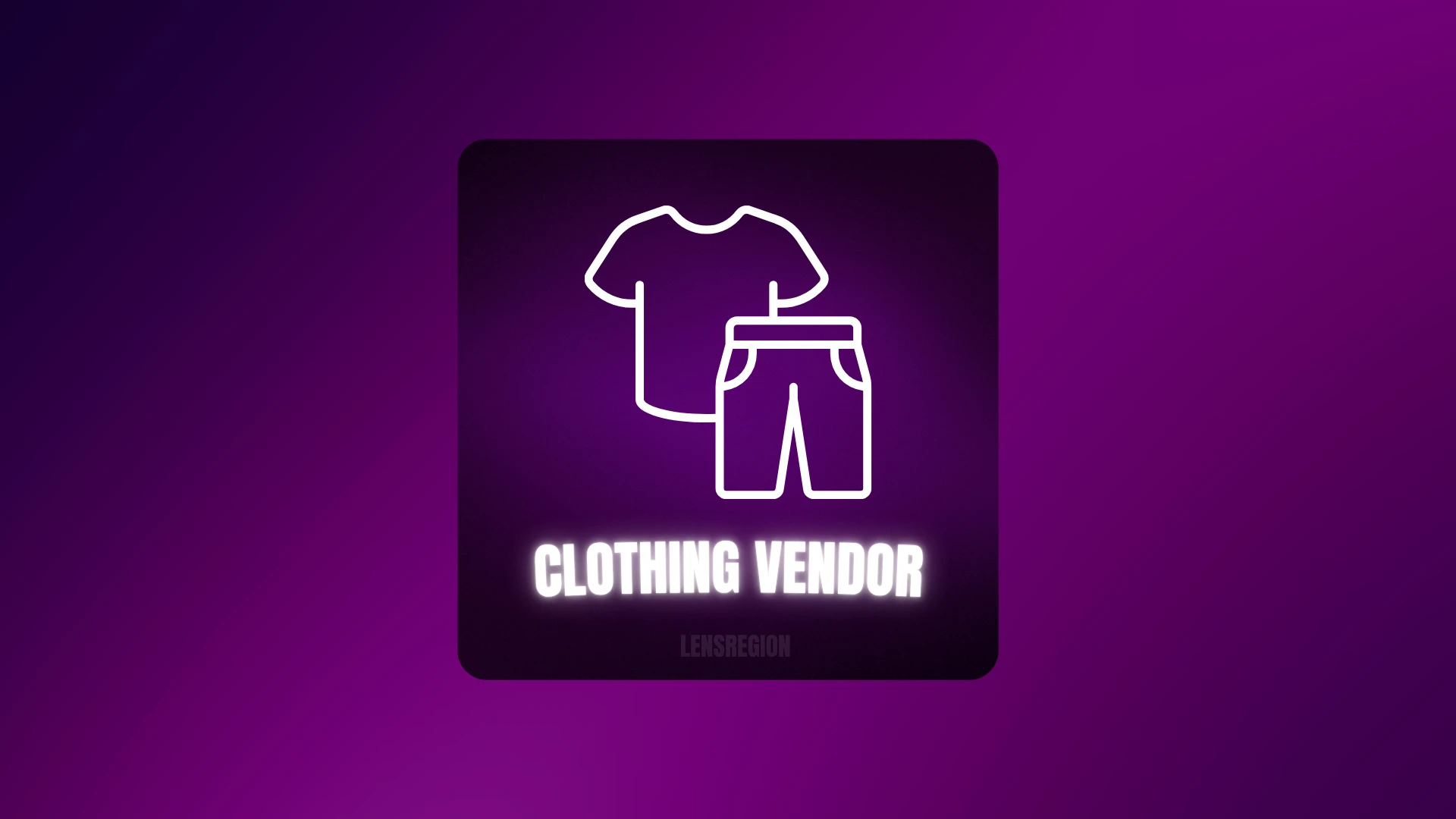 Clothing vendor