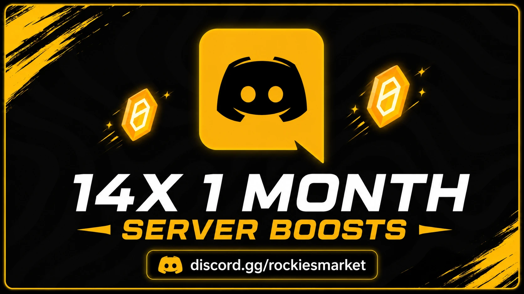 Server Boosts (1 month) 14x