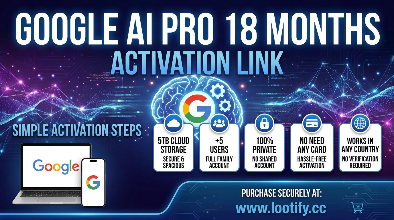 Google AI Pro 18 Months Plan | No Card Needed | Instant Redeem Code
