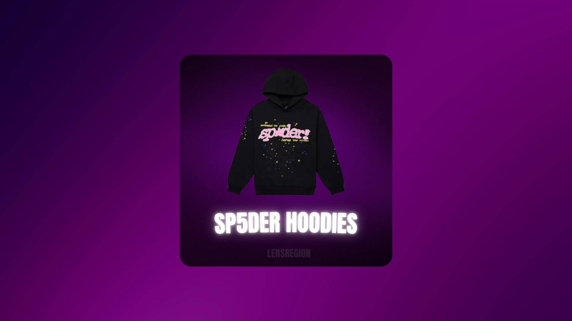 SP5DER HOODIES