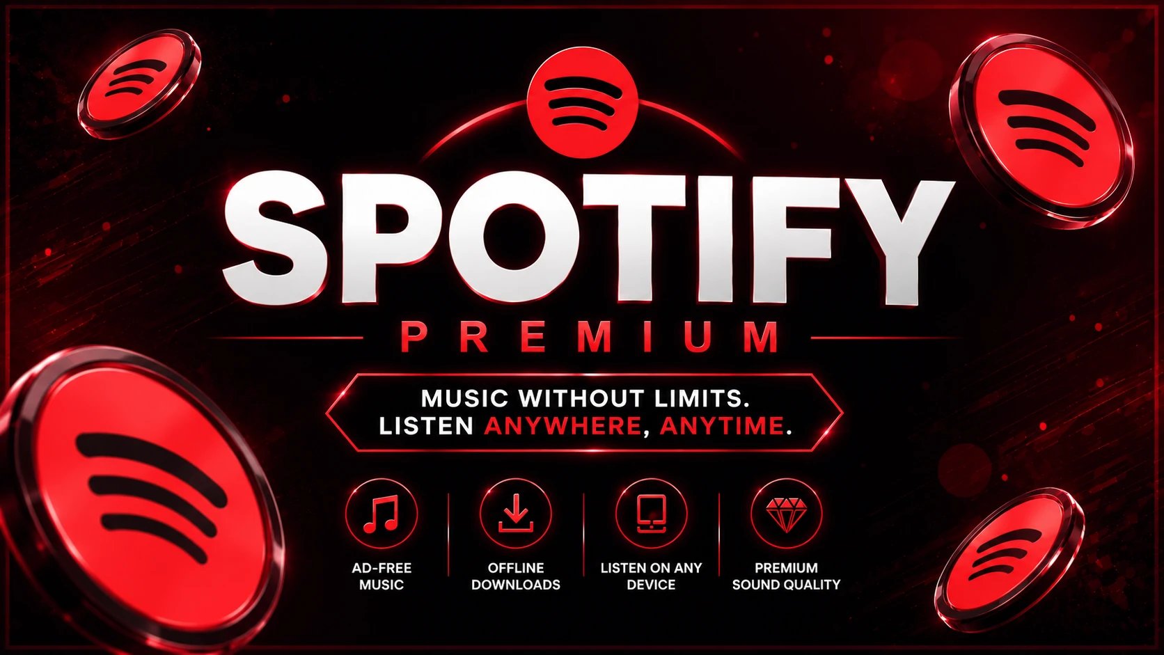 SPOTIFY PREM INDIVIDUAL [ 3 Months ]