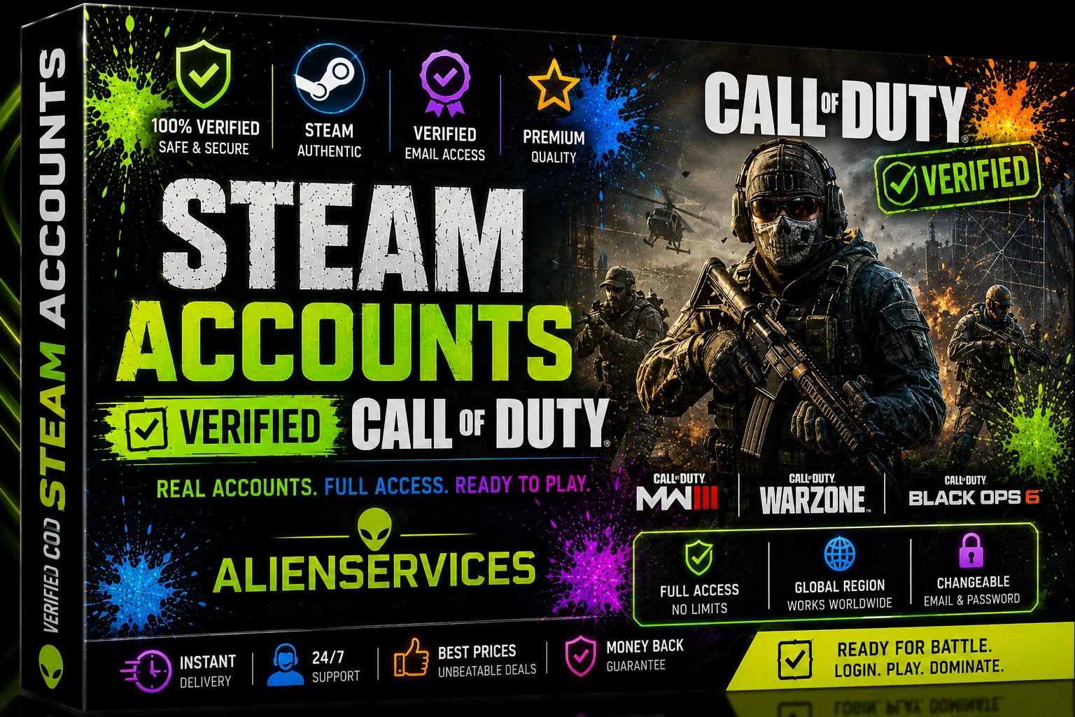 STEAM ACCOUNTS