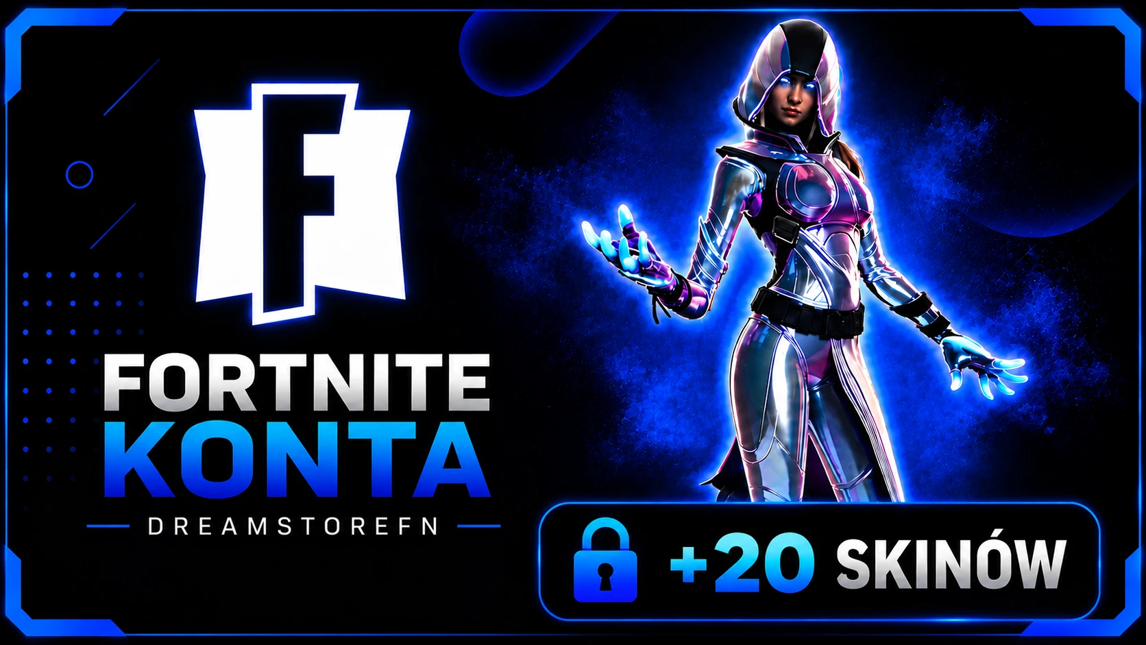 FORTNITE FA 20-50 SKINÓW