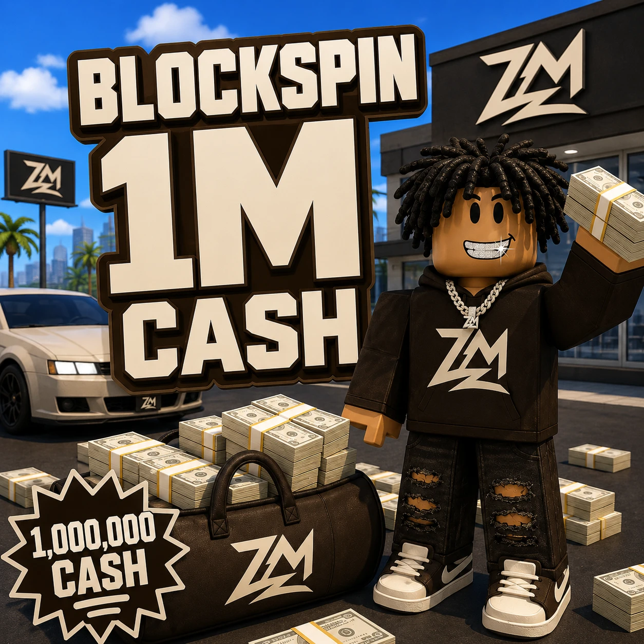 BlockSpin 1m-2m  level 70 fish
