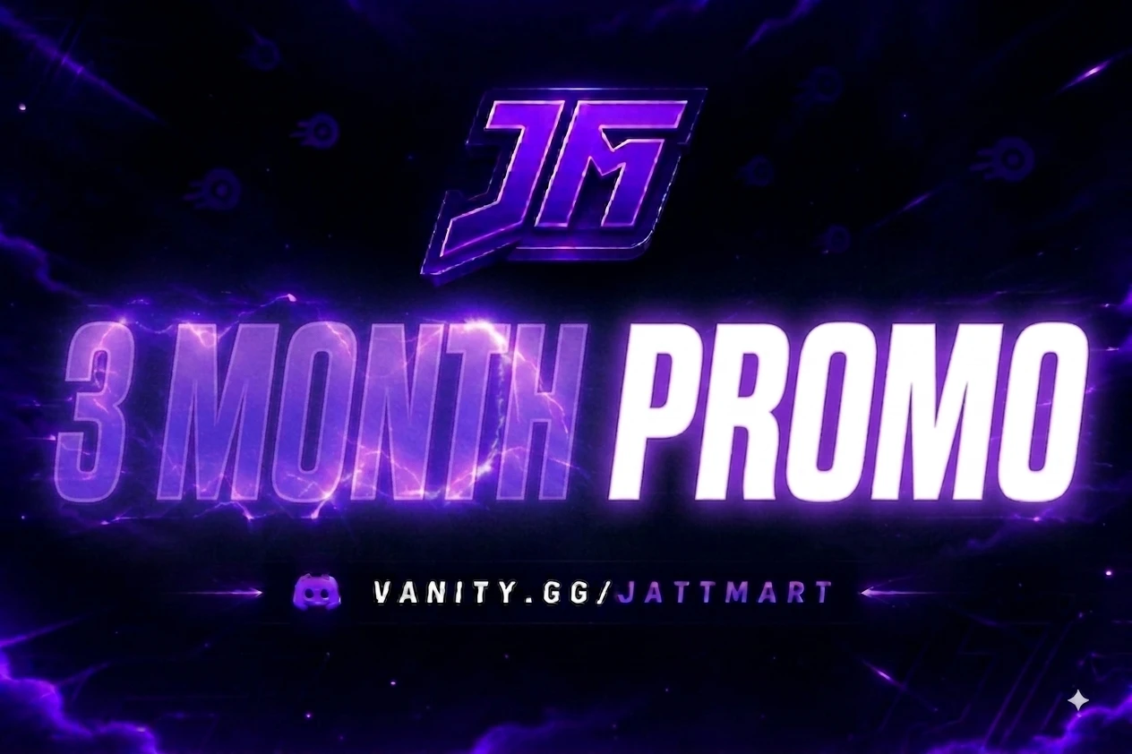 3 MONTH PROMO