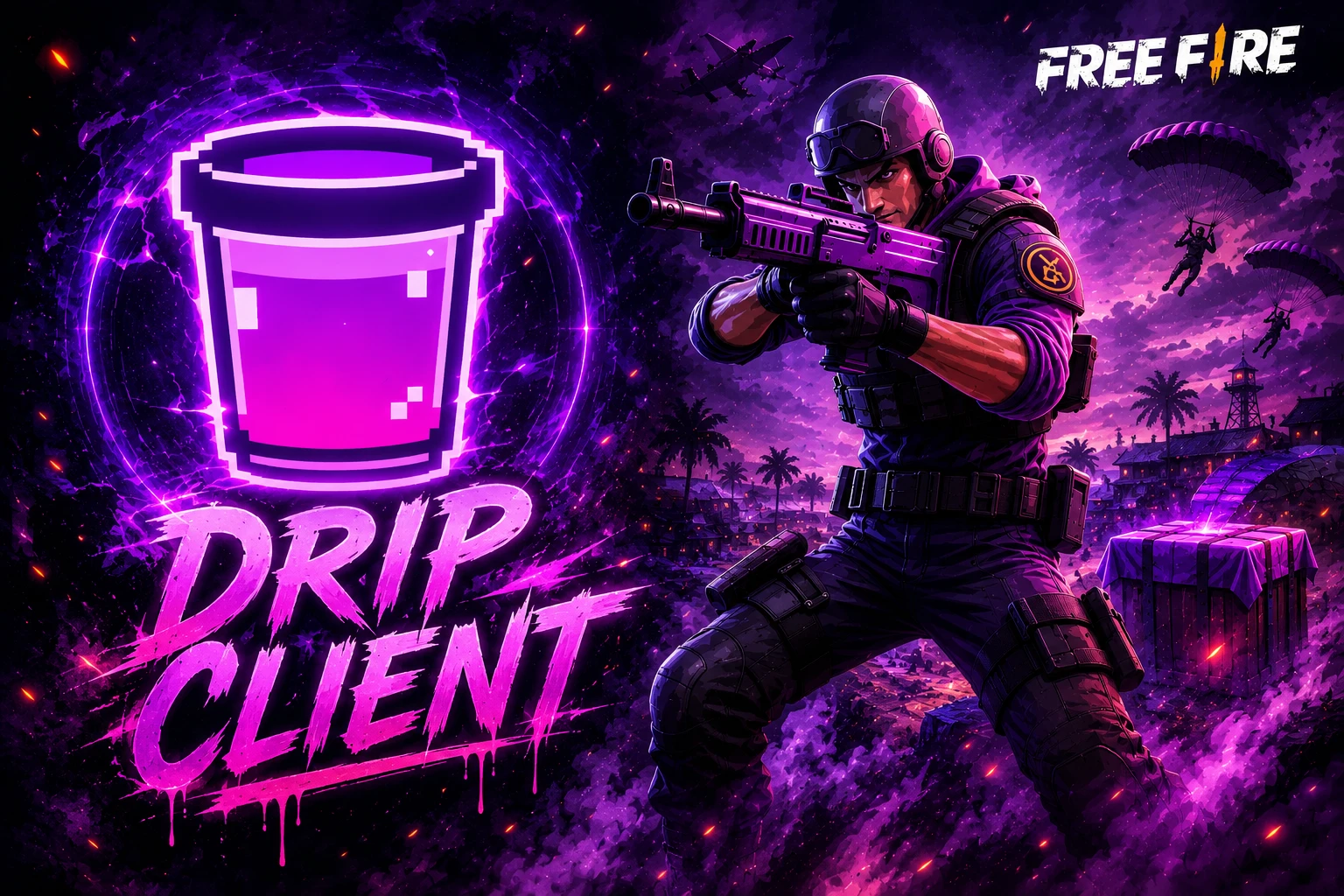 Drip Client - Free Fire Hack