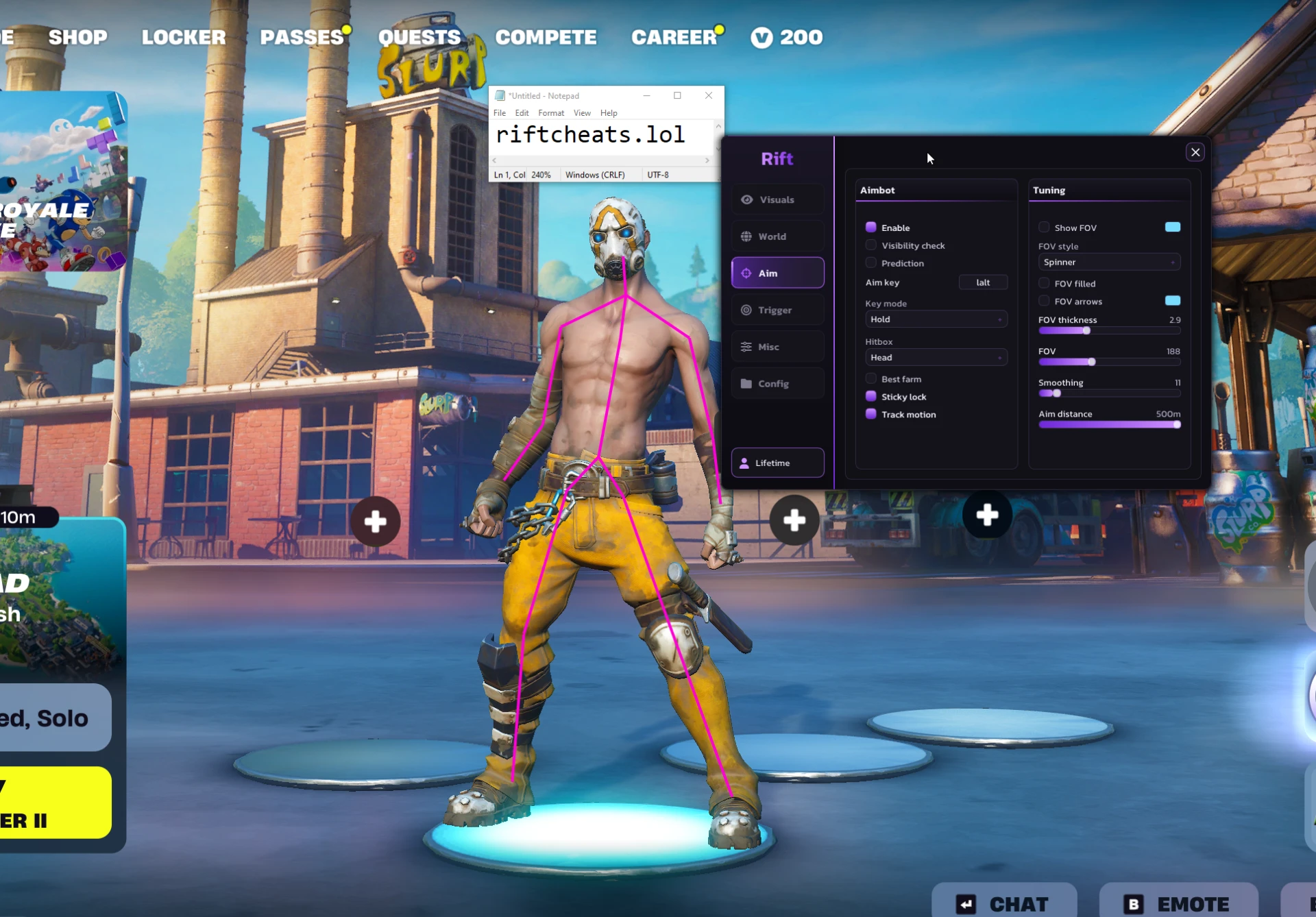 Rift Fortnite