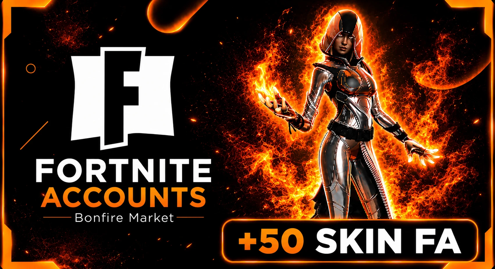 50-99 Skin Fortnite Fa Account