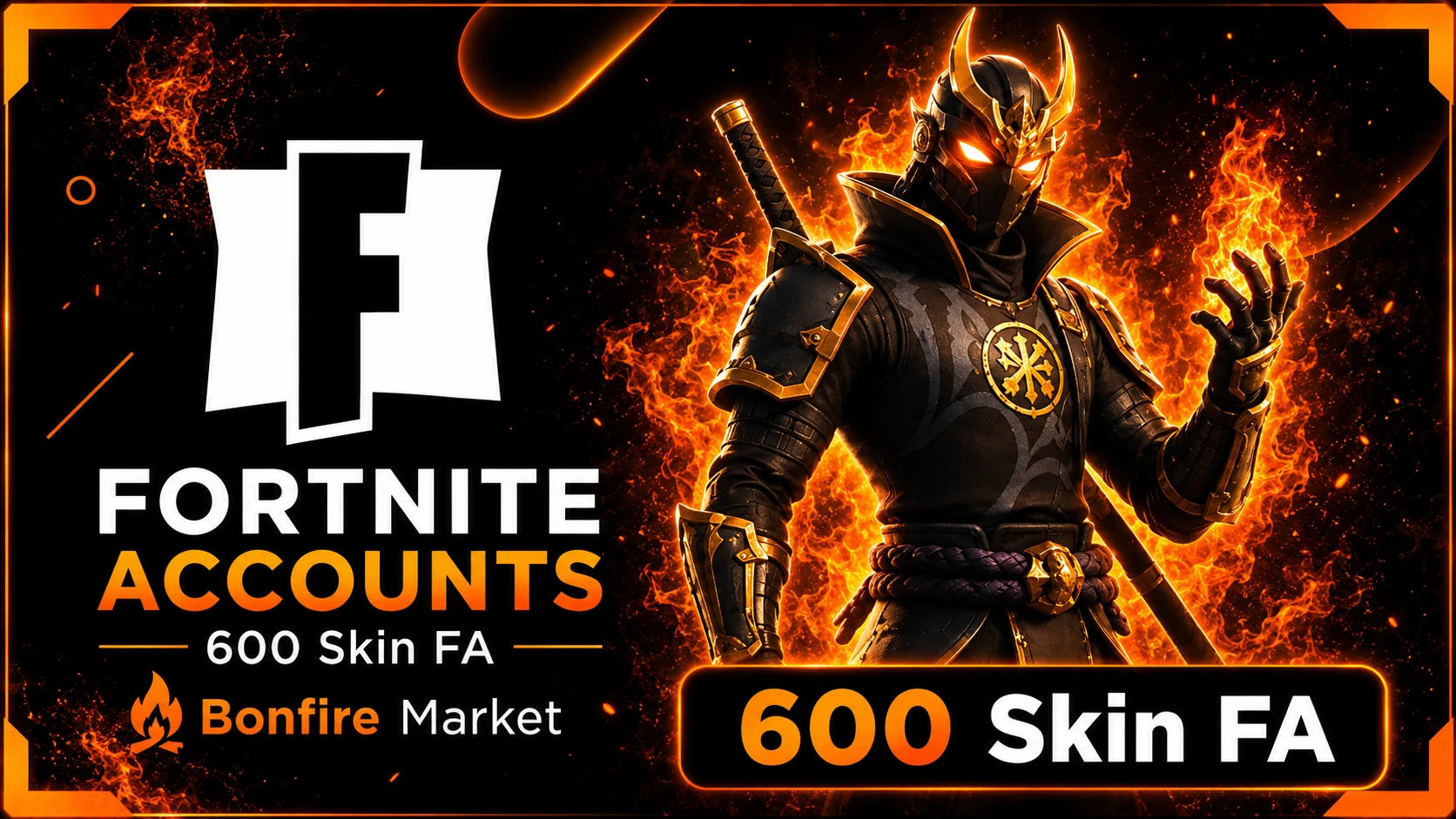600-700 Skin Fortnite Fa Account