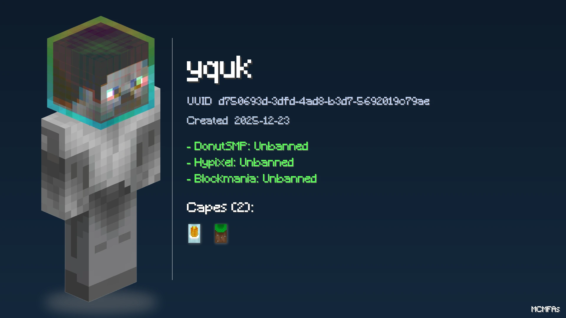 yquk | Minecraft Nice Name