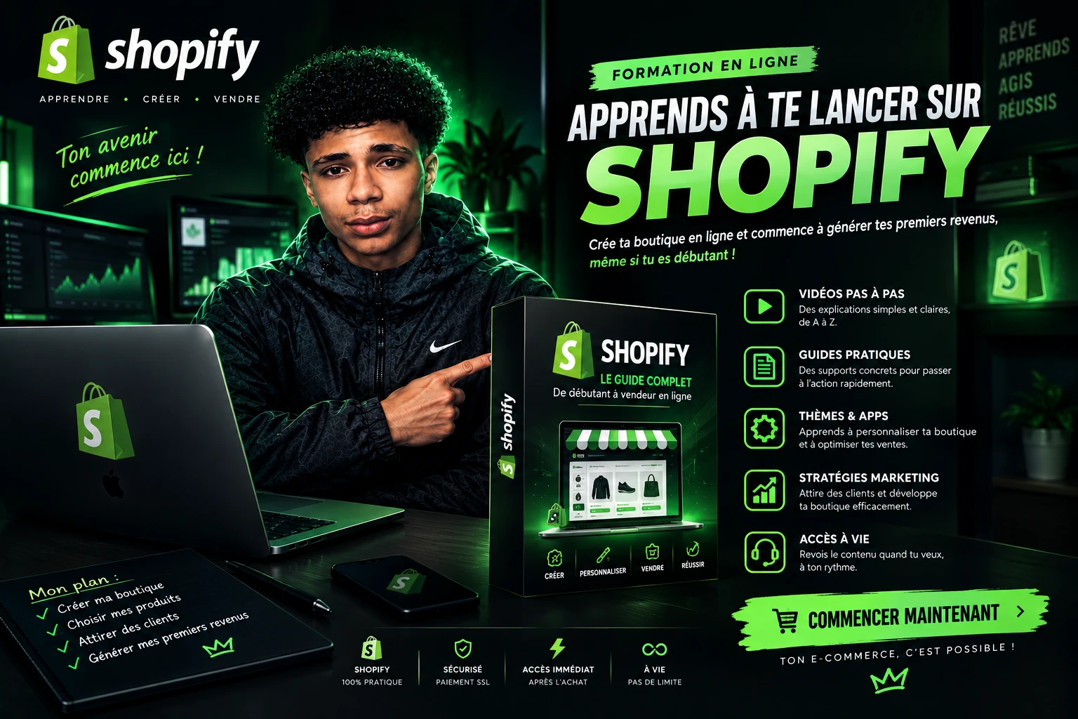 lance toi sur shopify