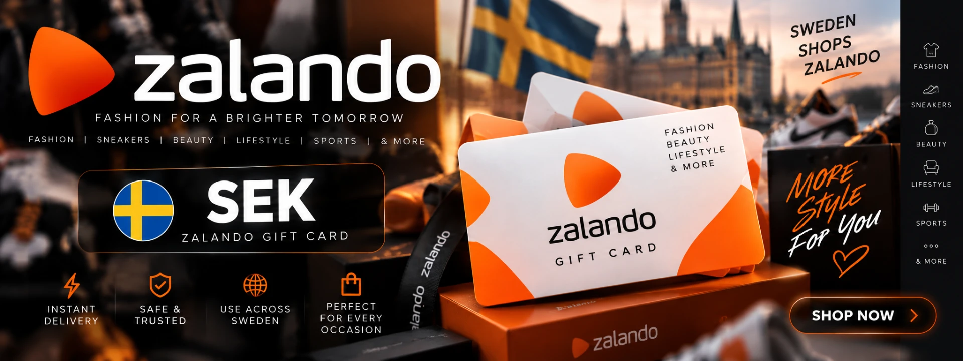 Zalando Giftcars SEK