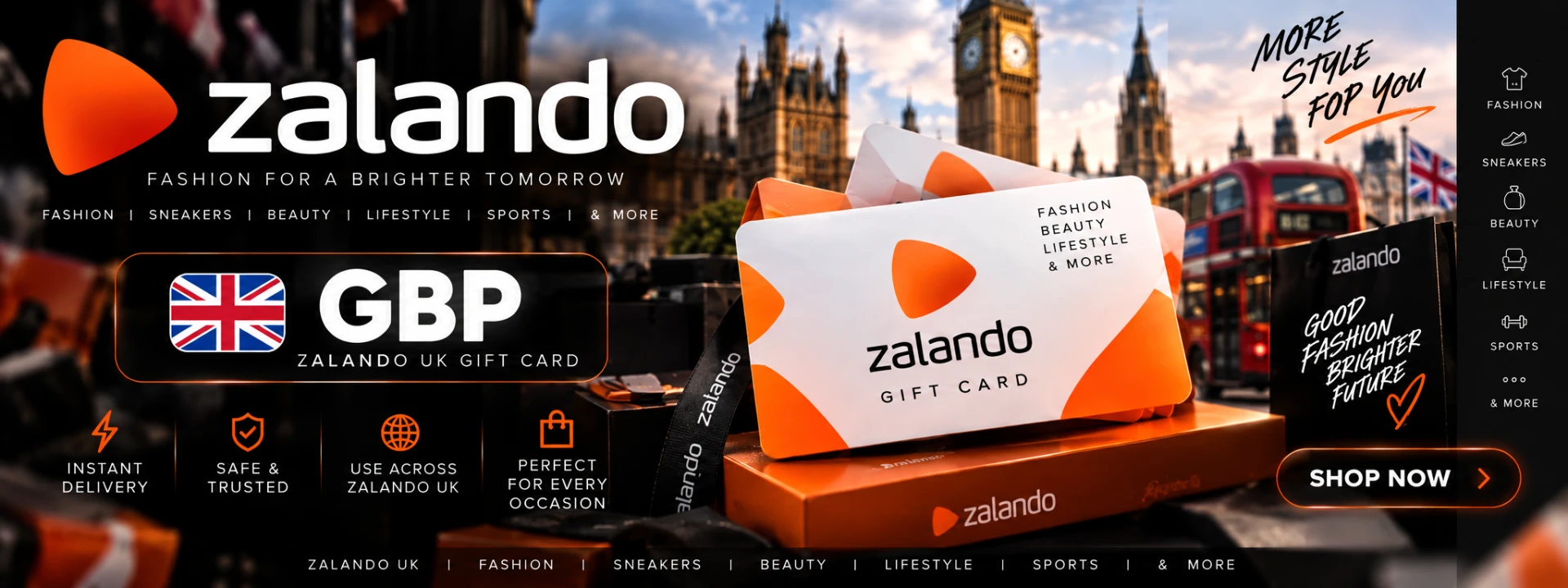 Zalando Giftcard GBP