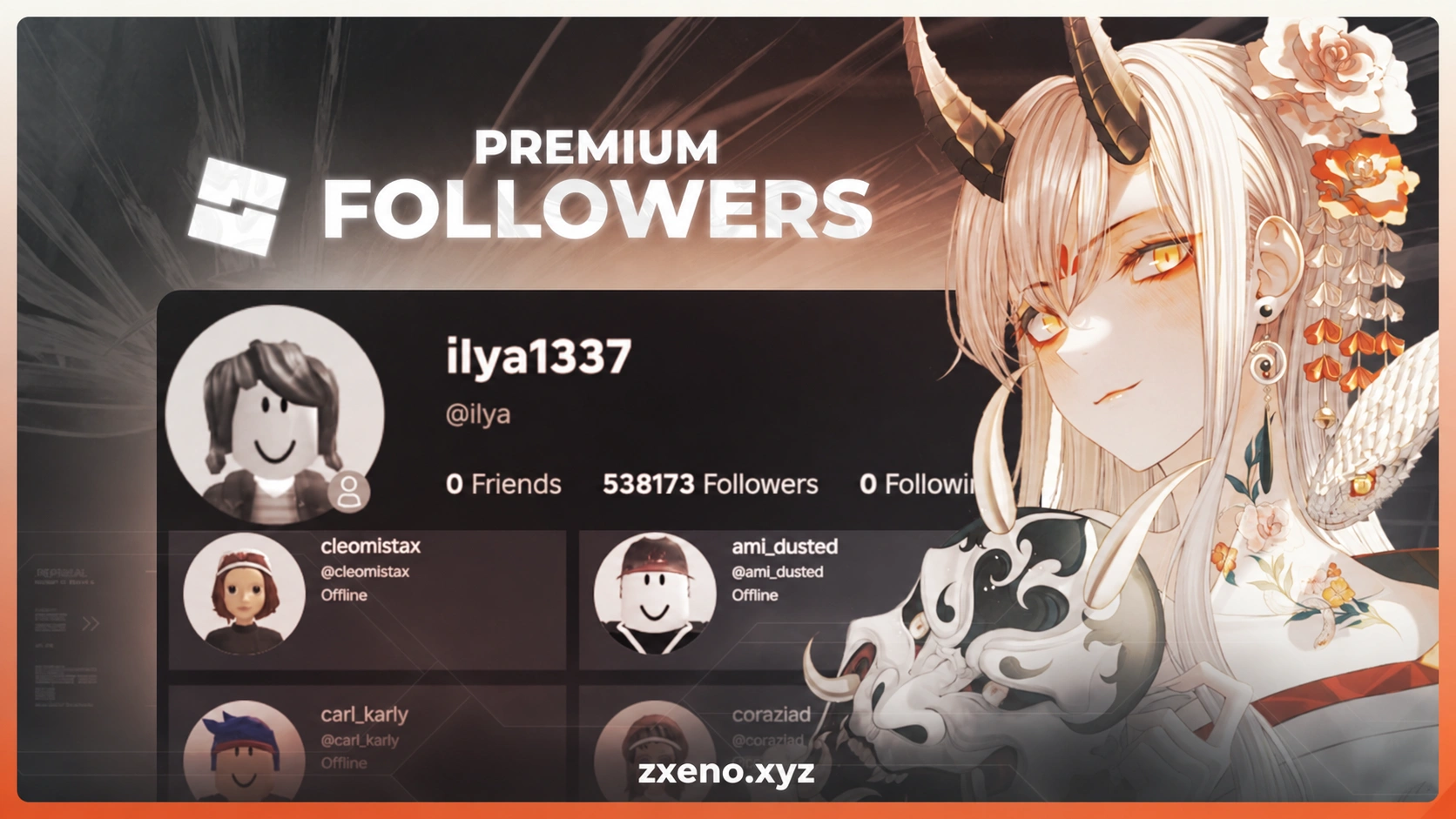 Roblox Premium Followers