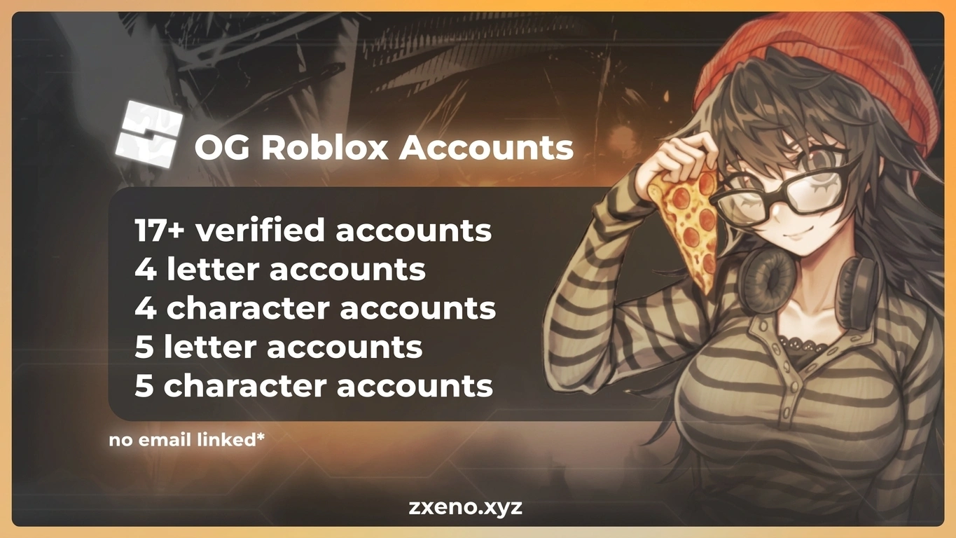 OG Roblox Accounts