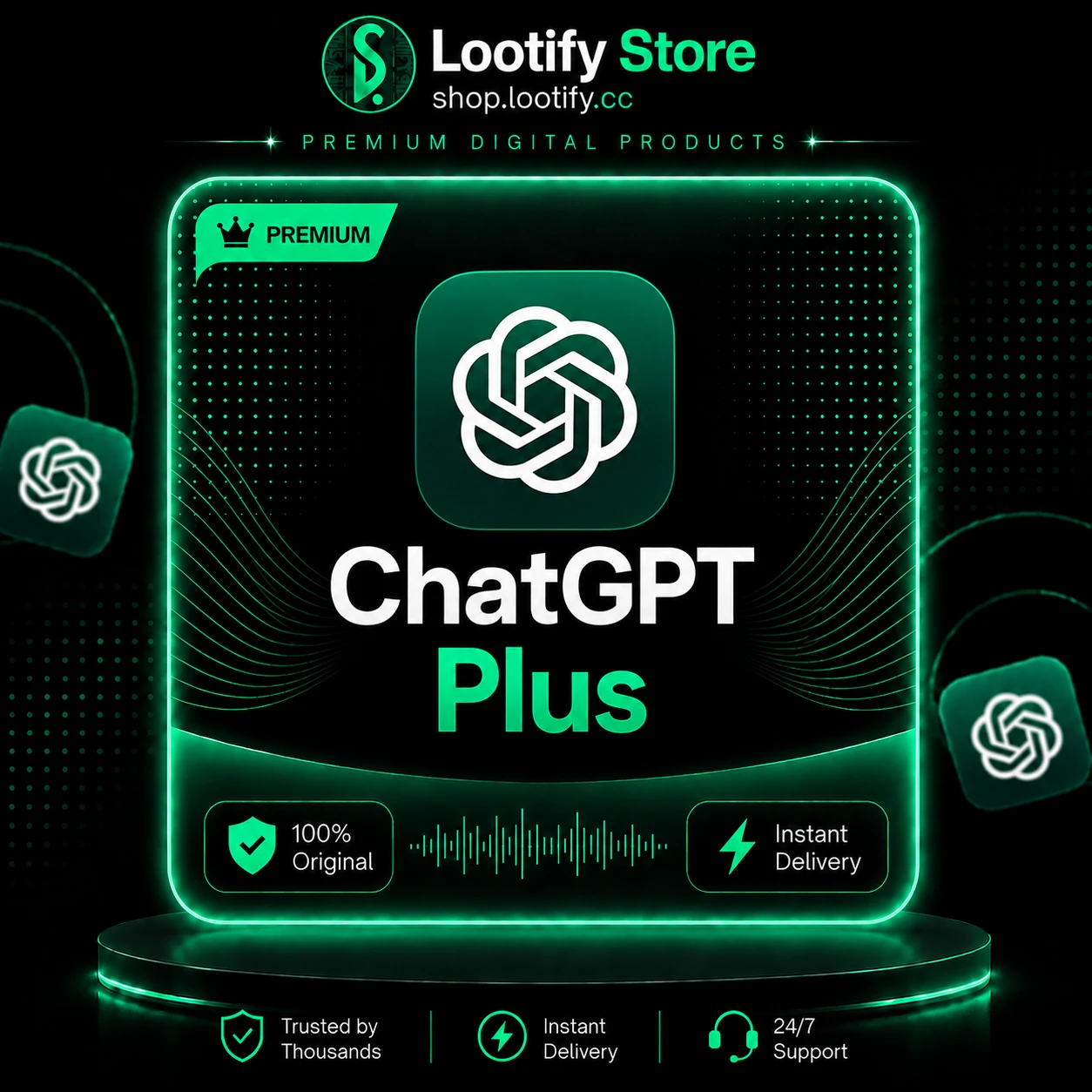 ChatGpt Plus 1 Month - 100% Codex Available - Apple Pay (NW)