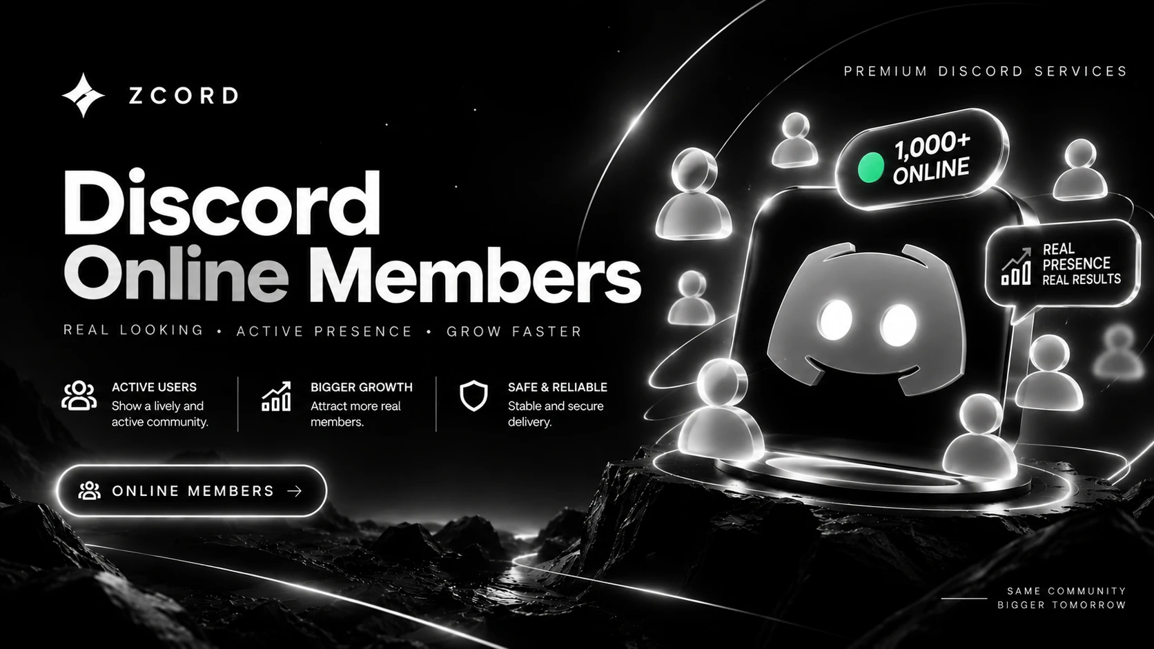 DISCORD ONLINE MEMBERS