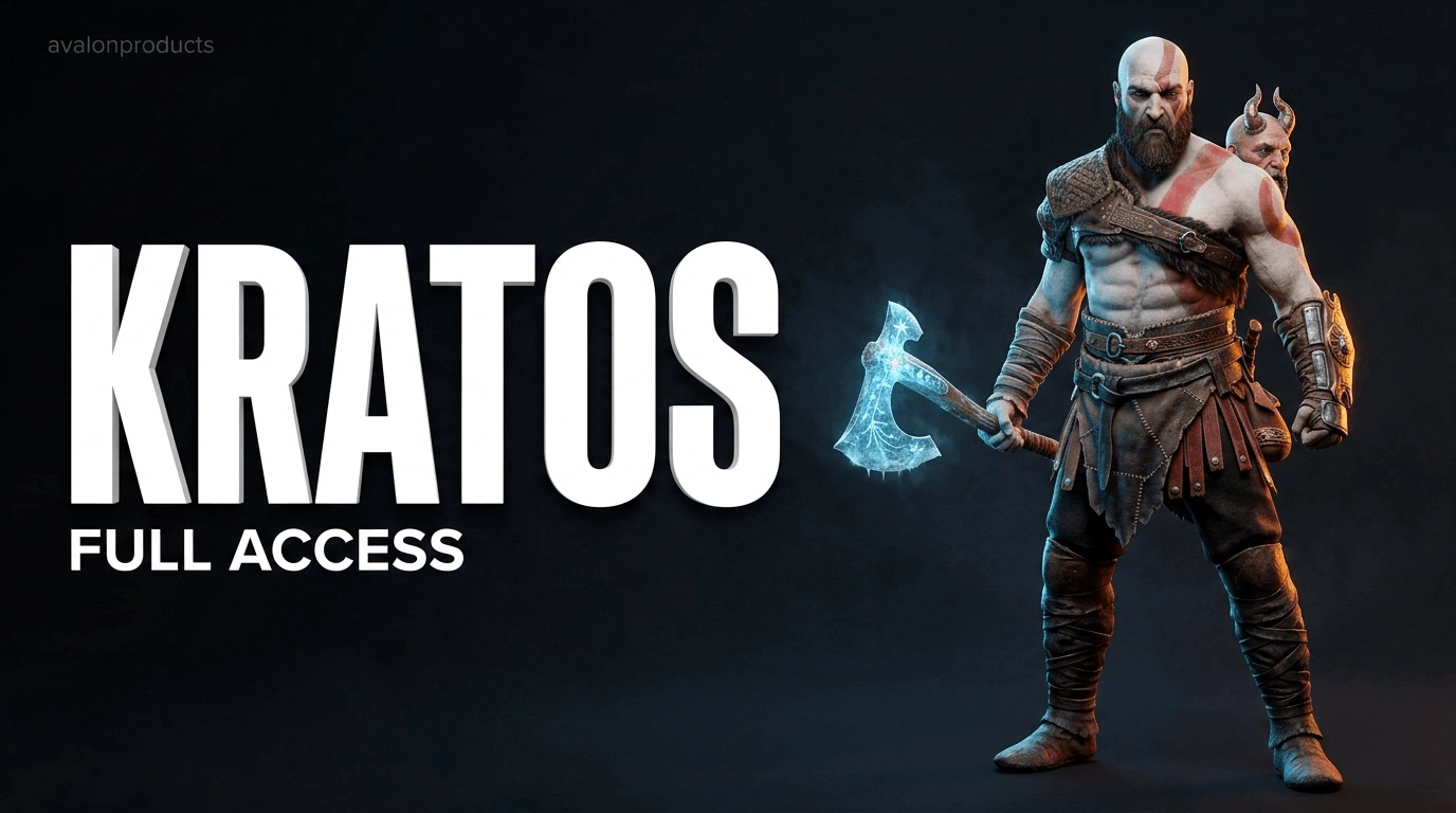 Kratos FA Fortnite Account