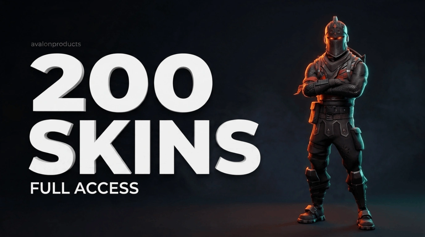 200 Skin Fortnite FA Account