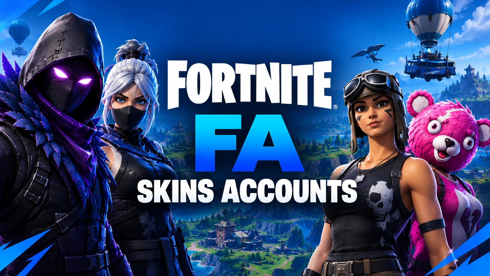 Fortnite FA skins accounts
