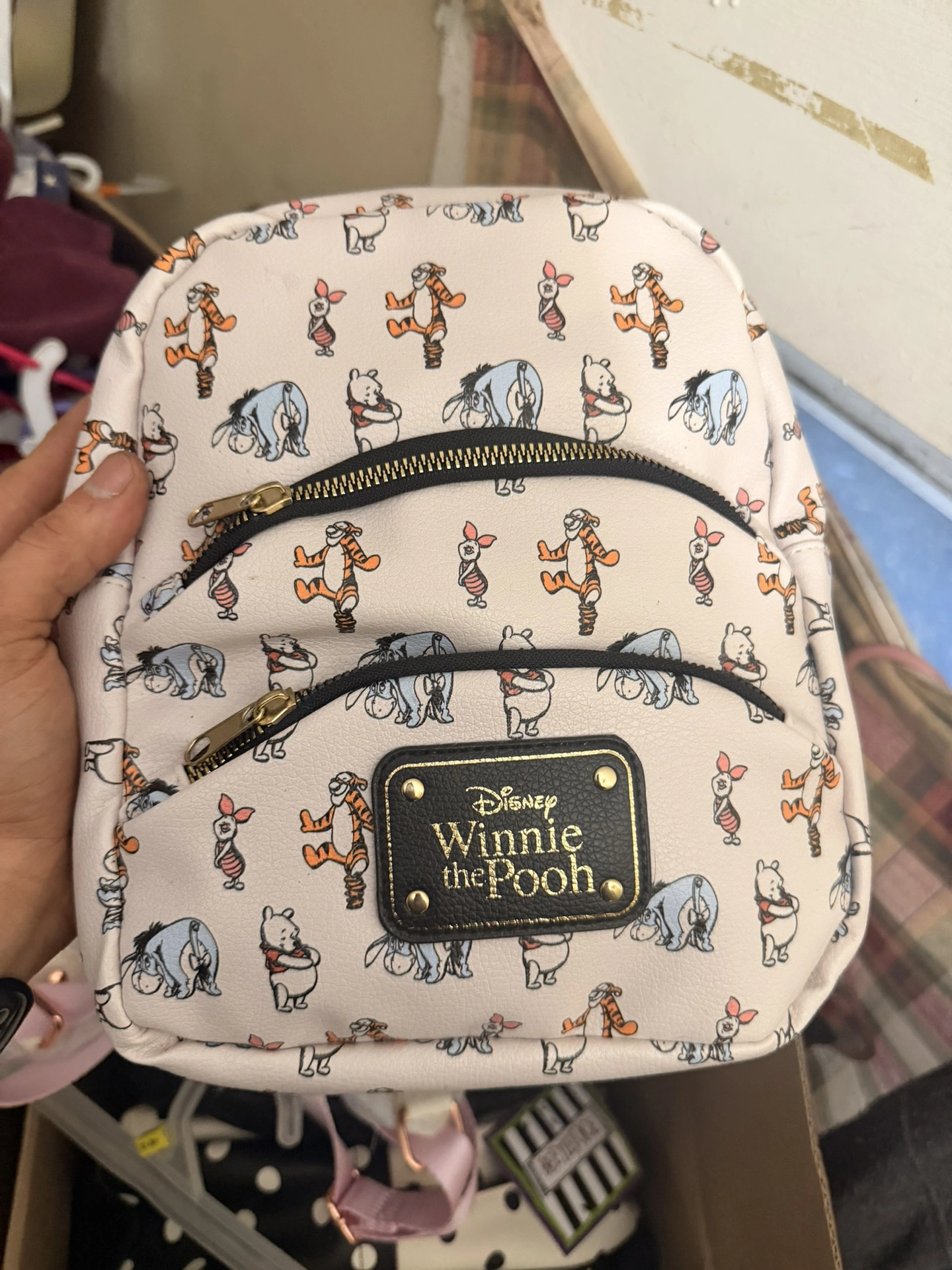 Disney Winnie the Pooh Character Mini Backpack