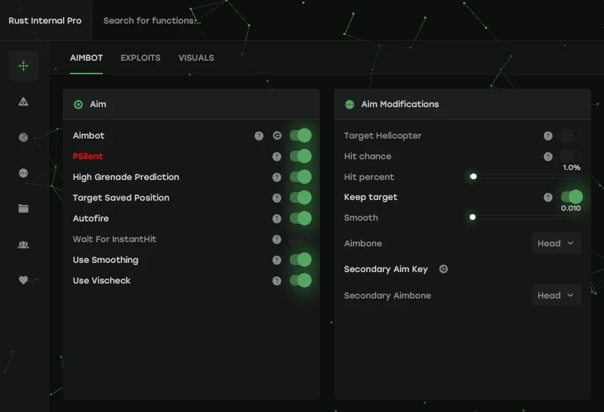 MatrixCheats Rust Internal
