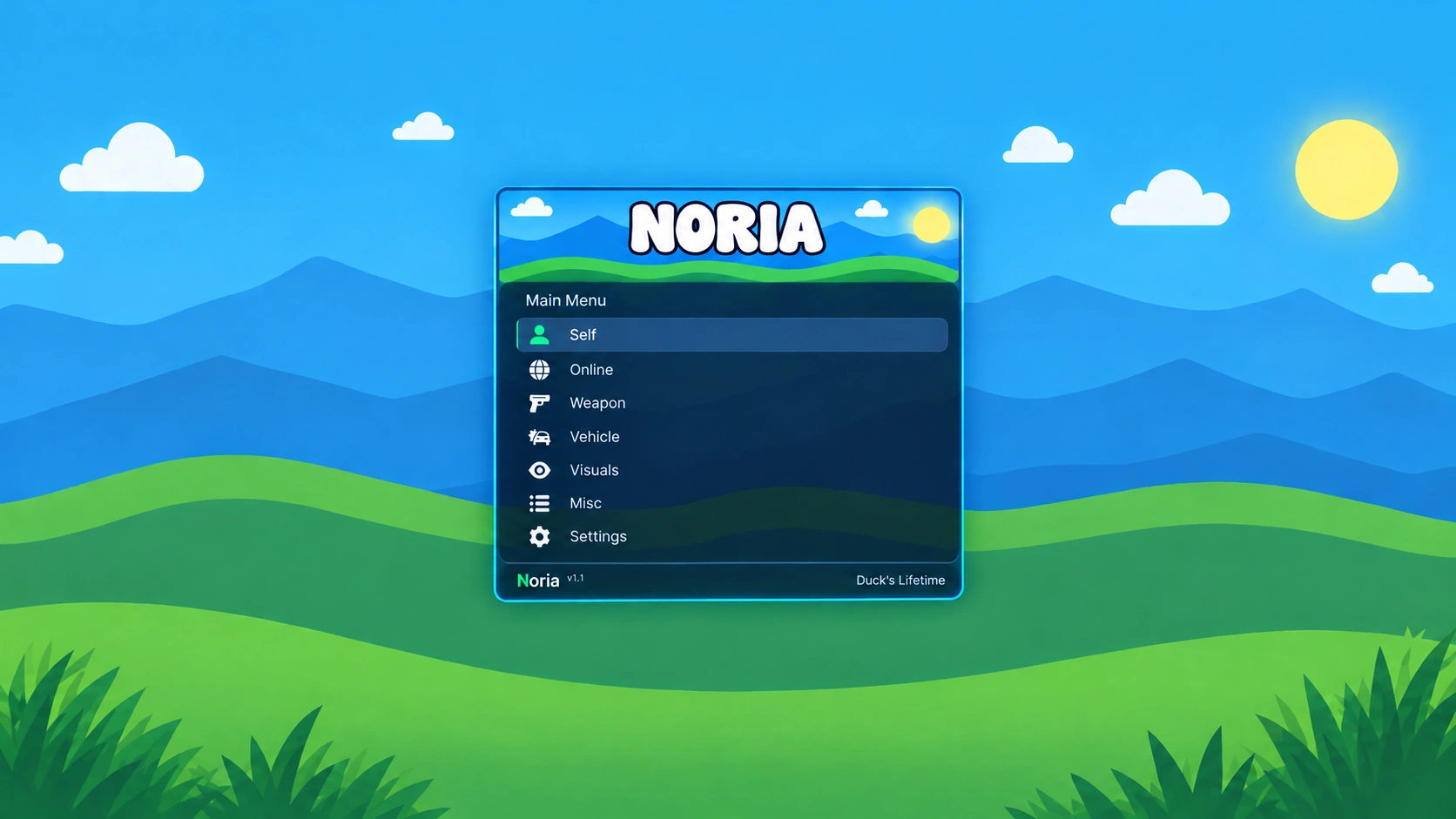 Noria-Menu — 1