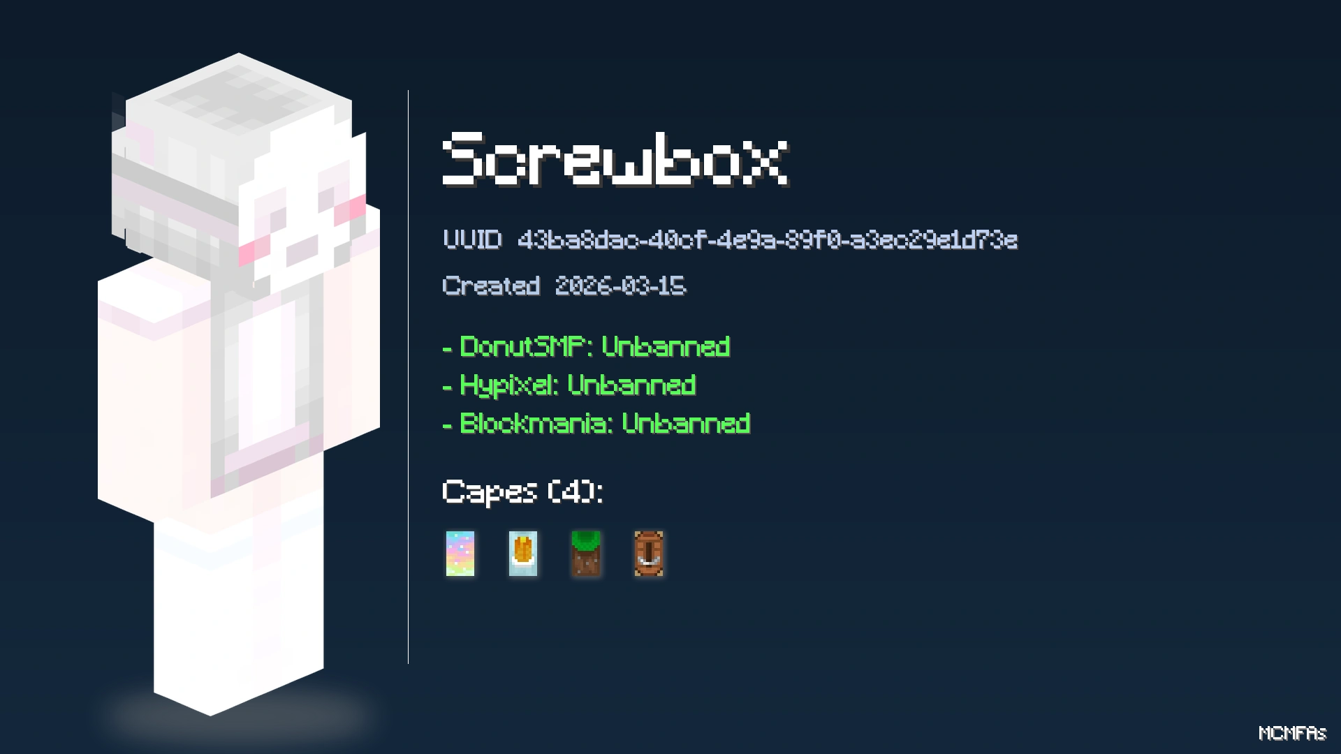 Screwbox | Minecraft Nice Name