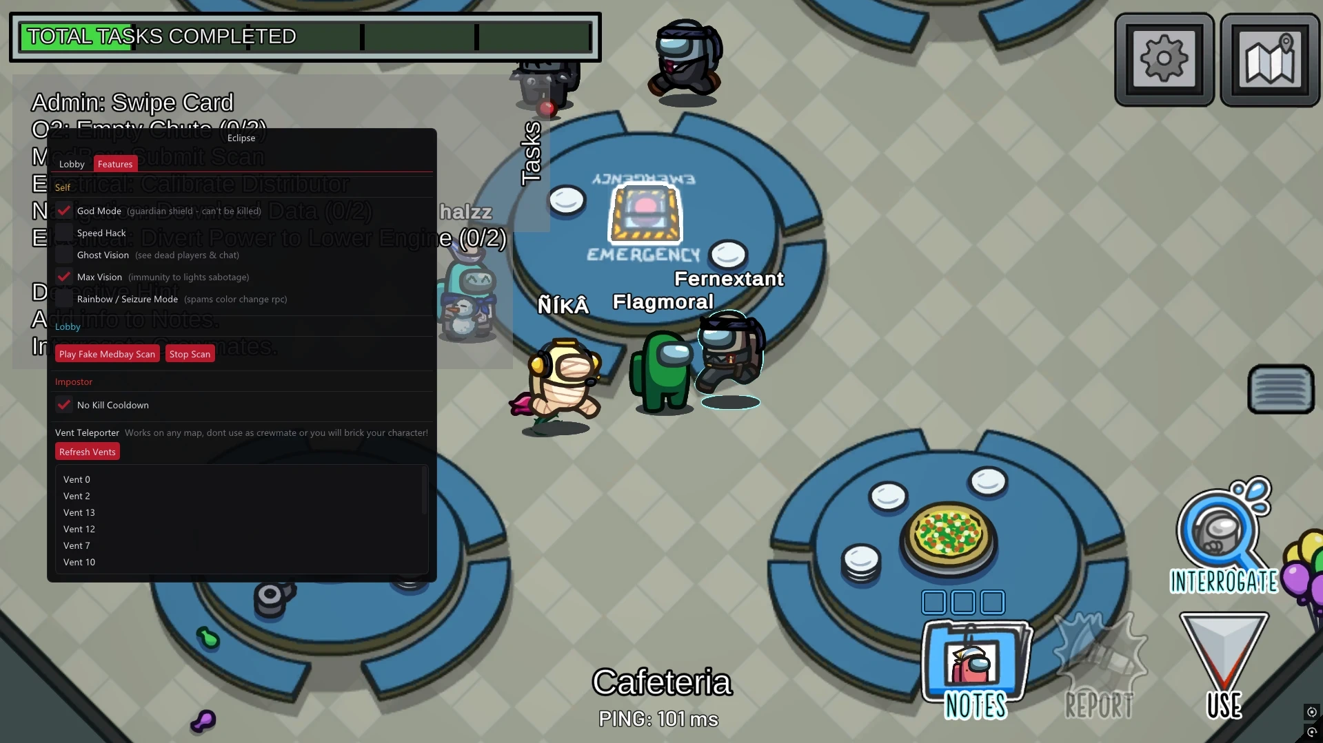 Eclipse: Among Us Cheat - Mystic Mods