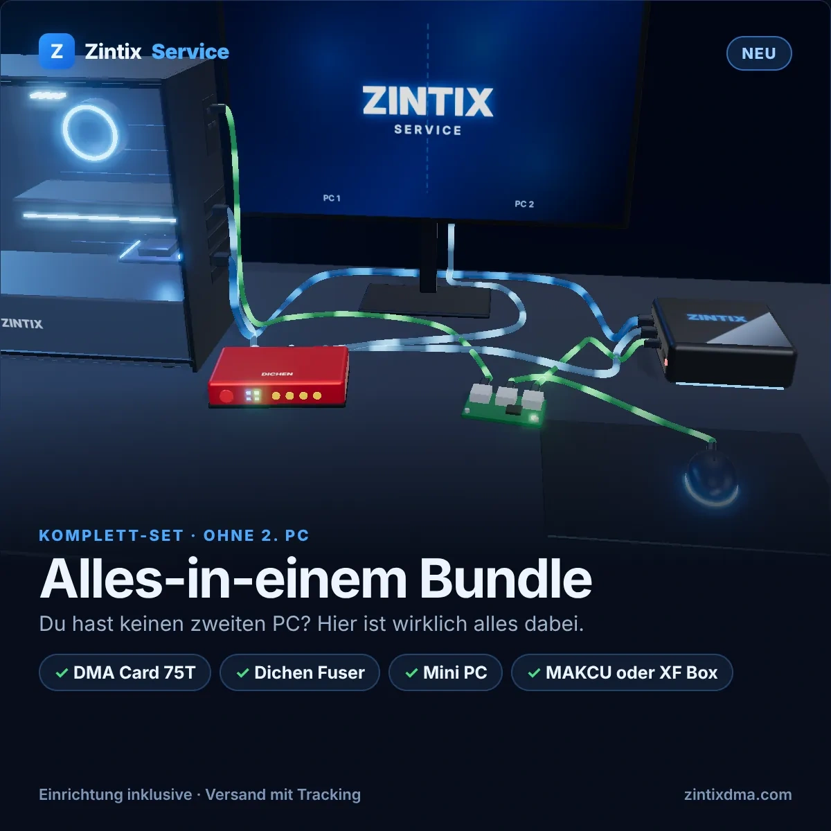 Zintix Service | Alles-in-einem Bundle