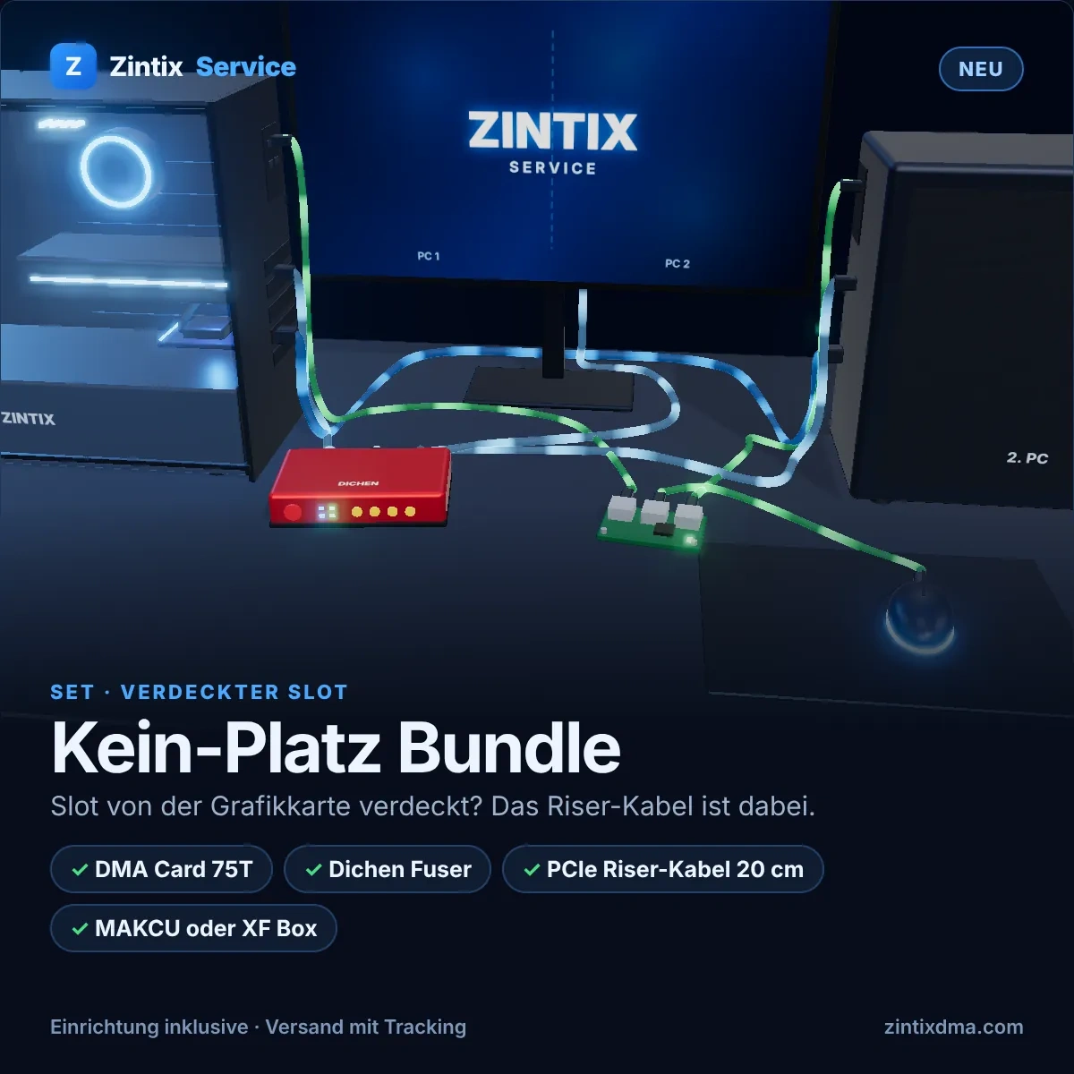 Zintix Service | Kein-Platz Bundle