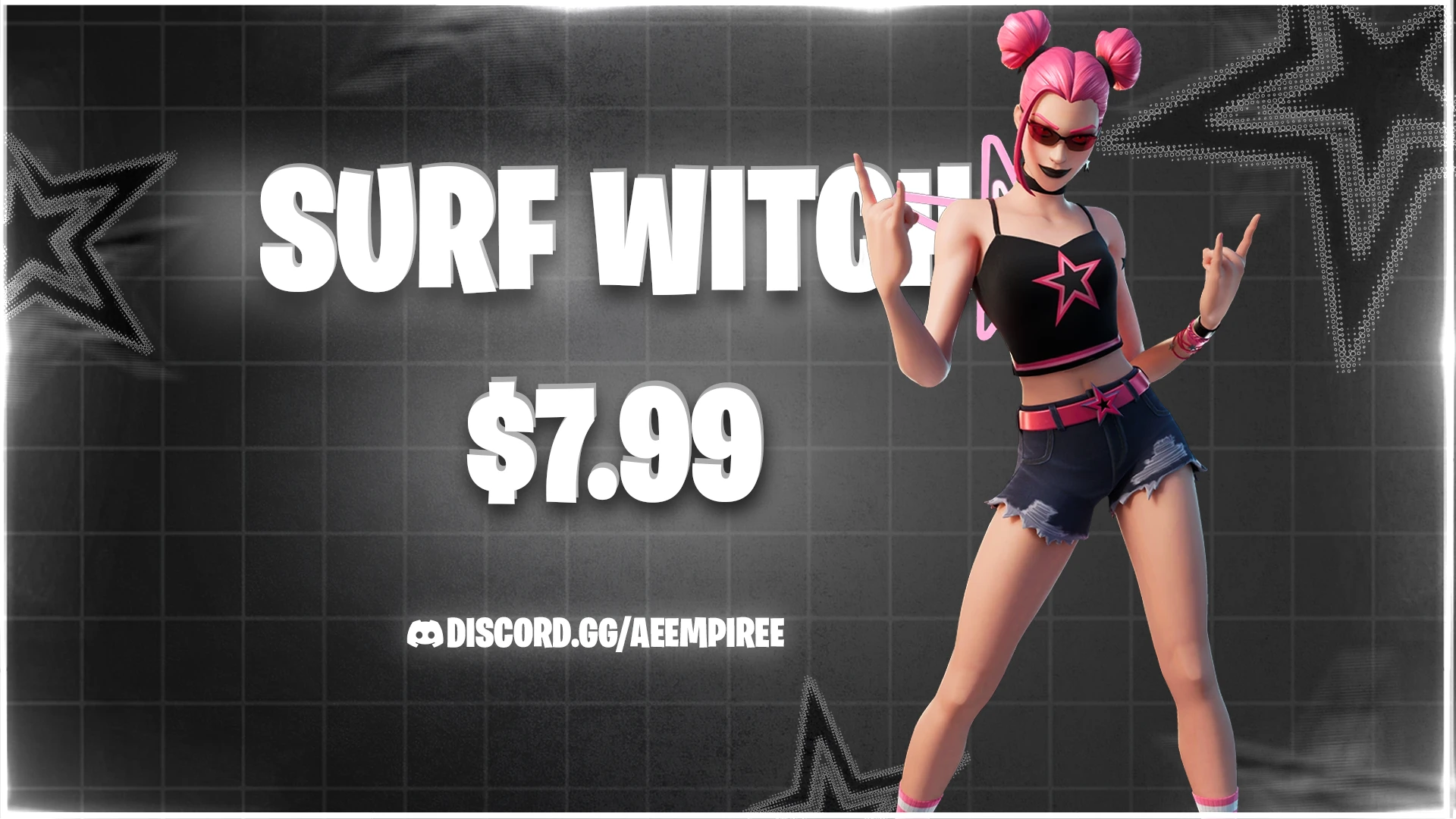 SURF WITCH FA FORTNITE ACCOUNT