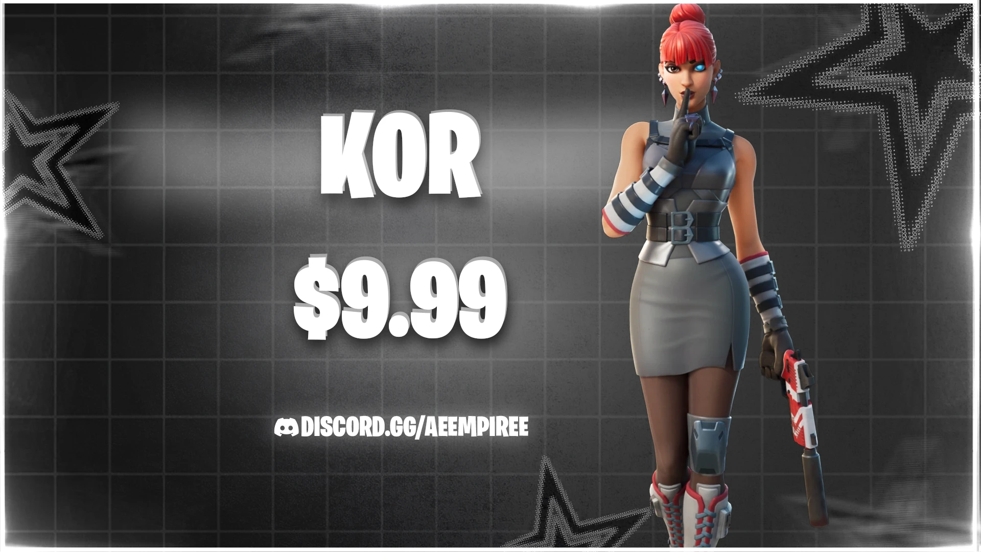 KOR FA FORTNITE ACCOUNT