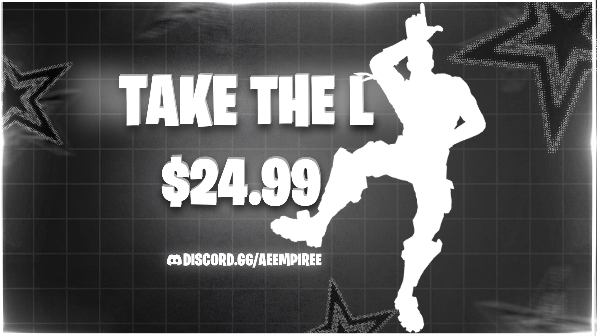 TAKE THE L  FA FORTNITE ACCOUNT
