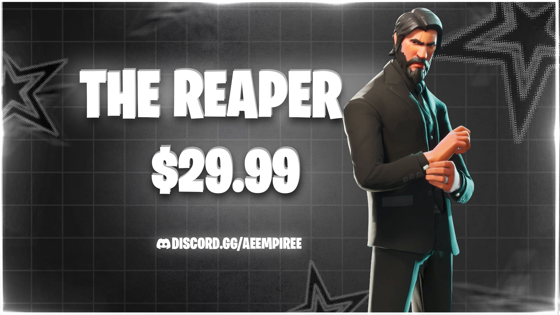 REAPER FA FORTNITE ACCOUNT