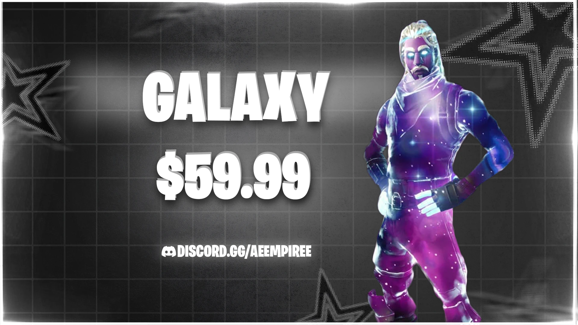 GALAXY FA FORTNITE ACCOUNT