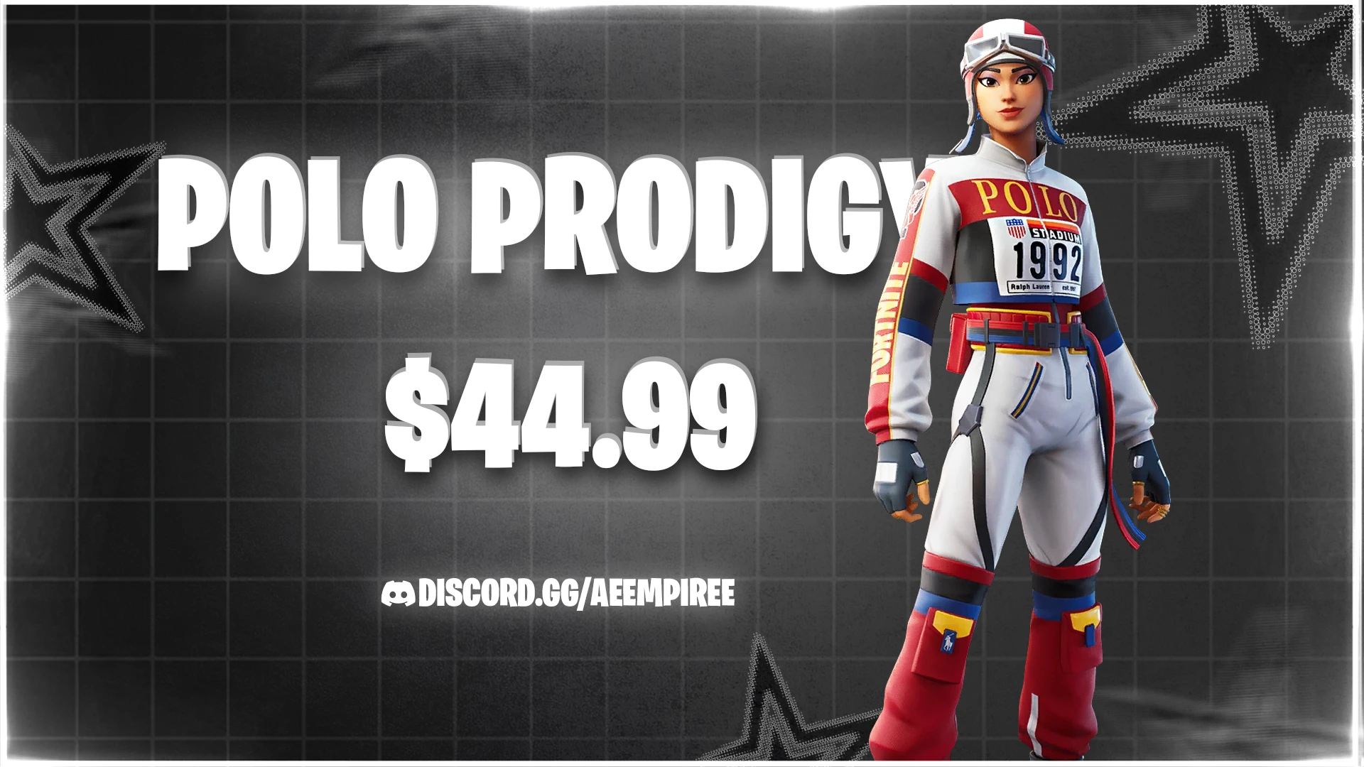 POLO PRODIGY FA FORTNITE ACCOUNT