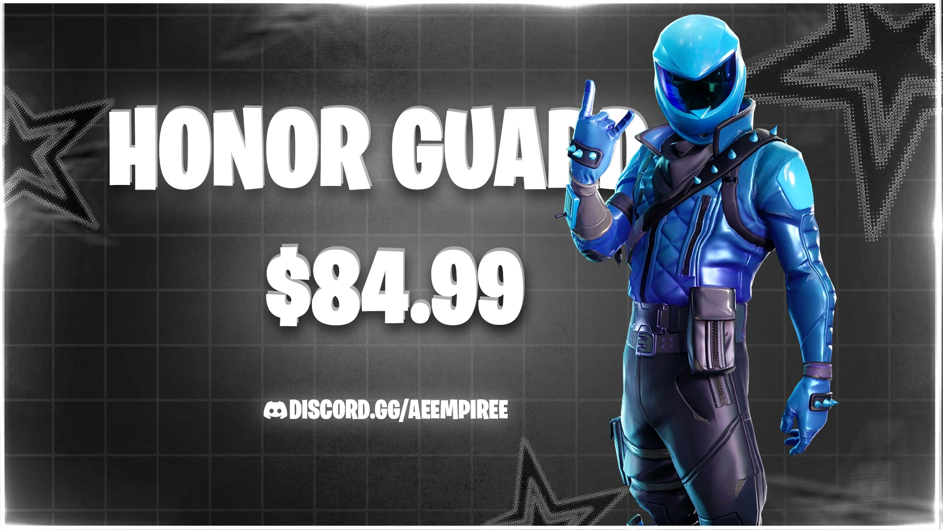 HONOR GUARD  FA FORTNITE ACCOUNT