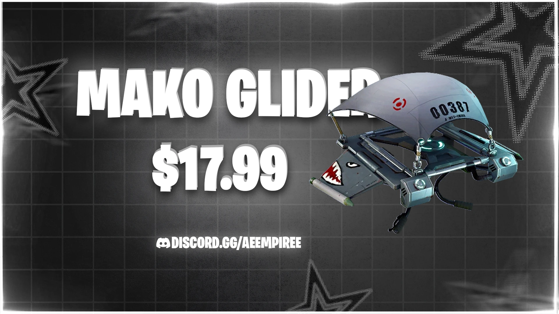 MAKO GLIDER FA FORTNITE ACCOUNT