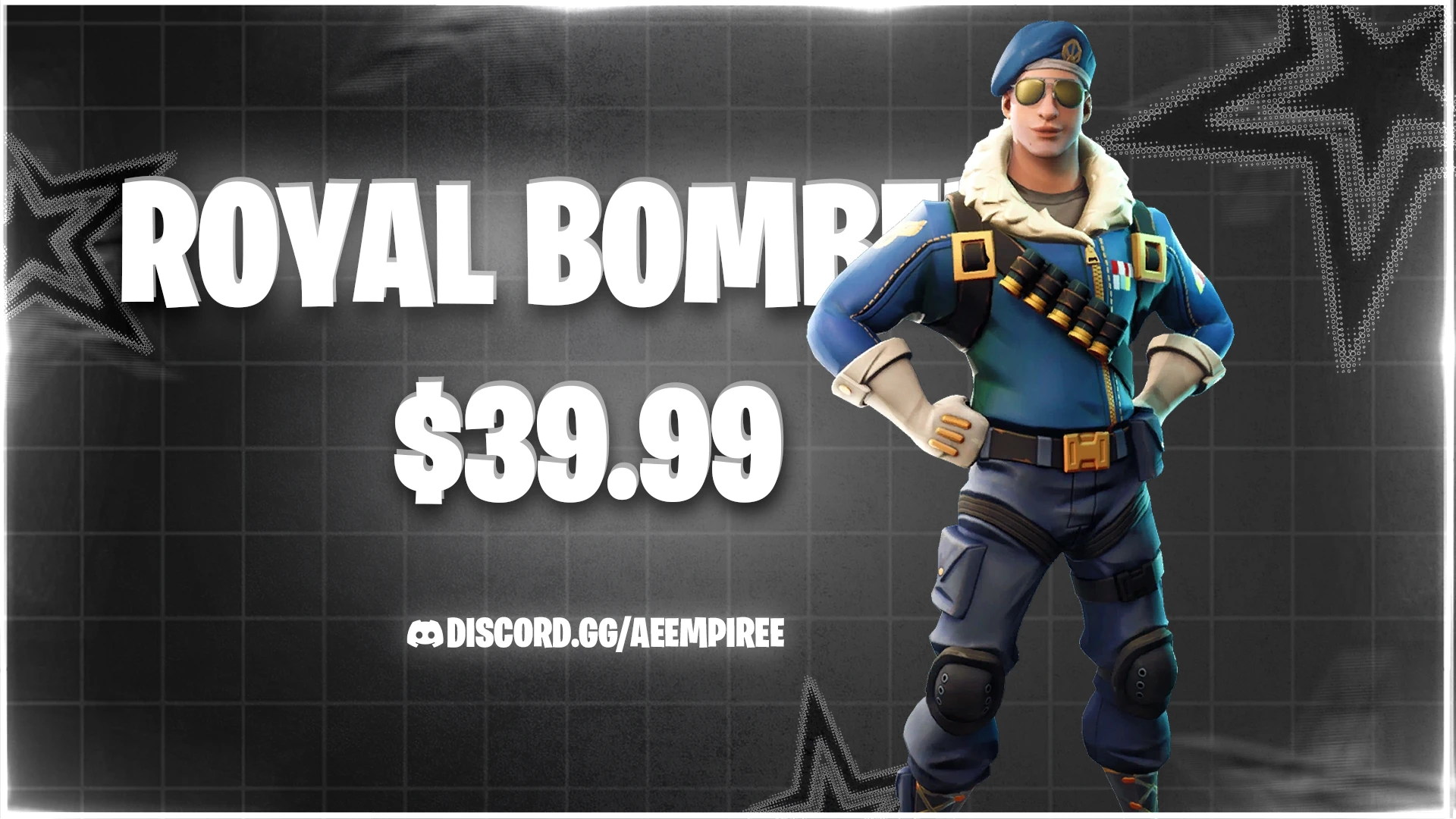 ROYAL BOMBER FA FORTNITE ACCOUNT