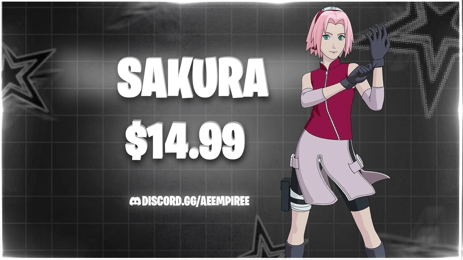 SAKURA FA FORTNITE ACCOUNT
