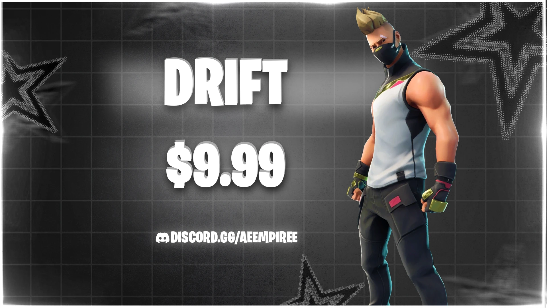 DRIFT FA FORTNITE ACCOUNT