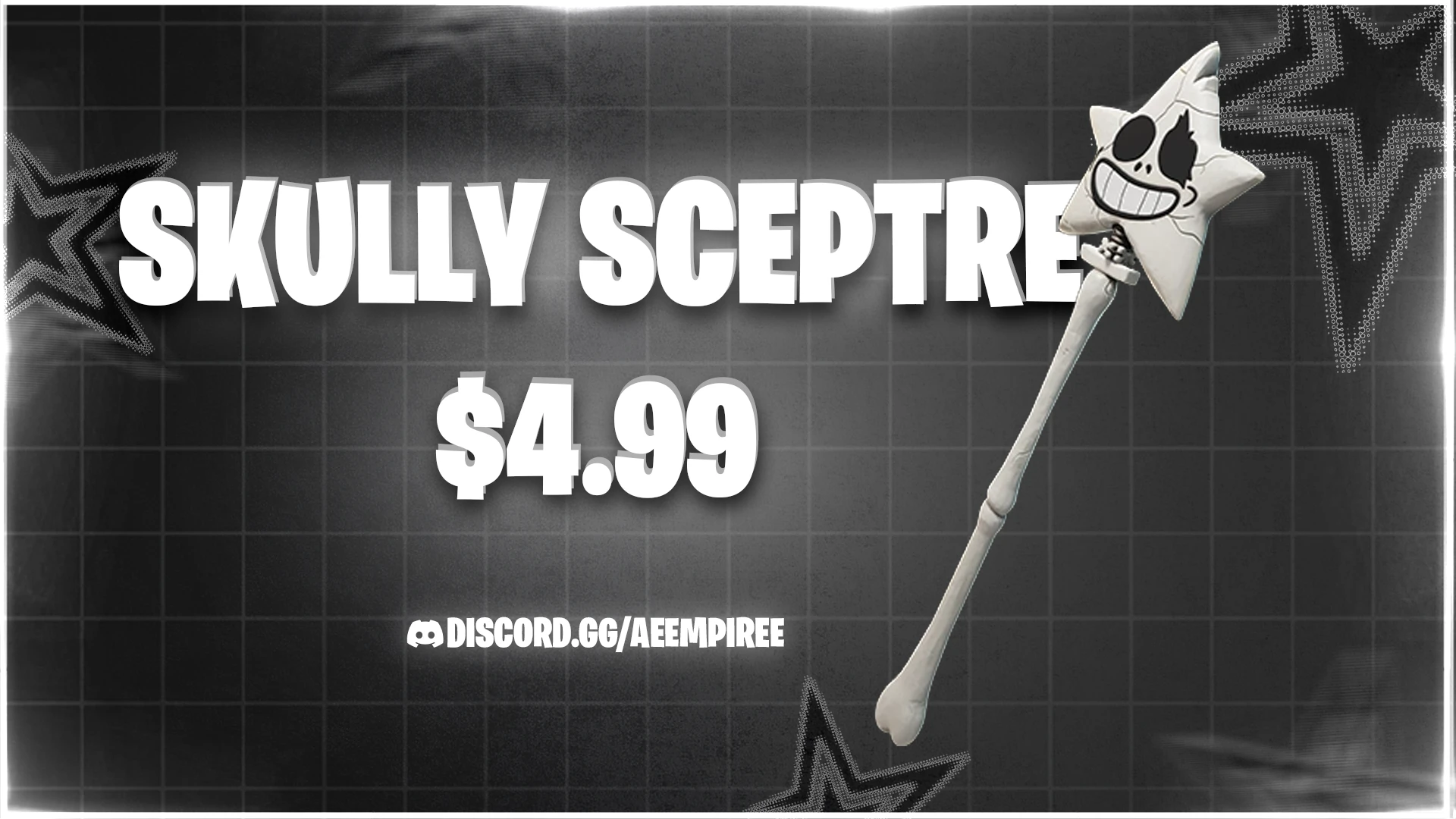 SKULLY SCEPTER FA FORTNITE ACCOUNT