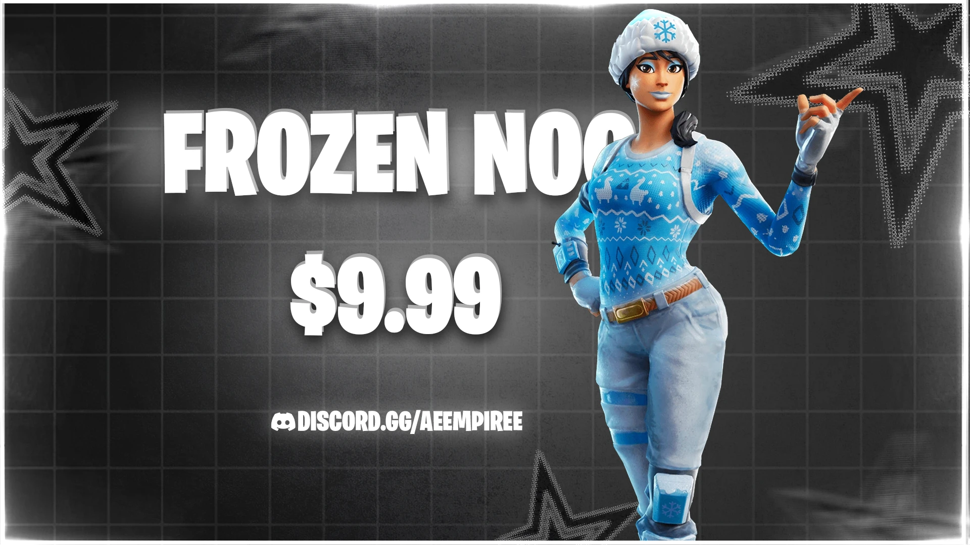 FROZEN NOG OPS FA FORTNITE ACCOUNT