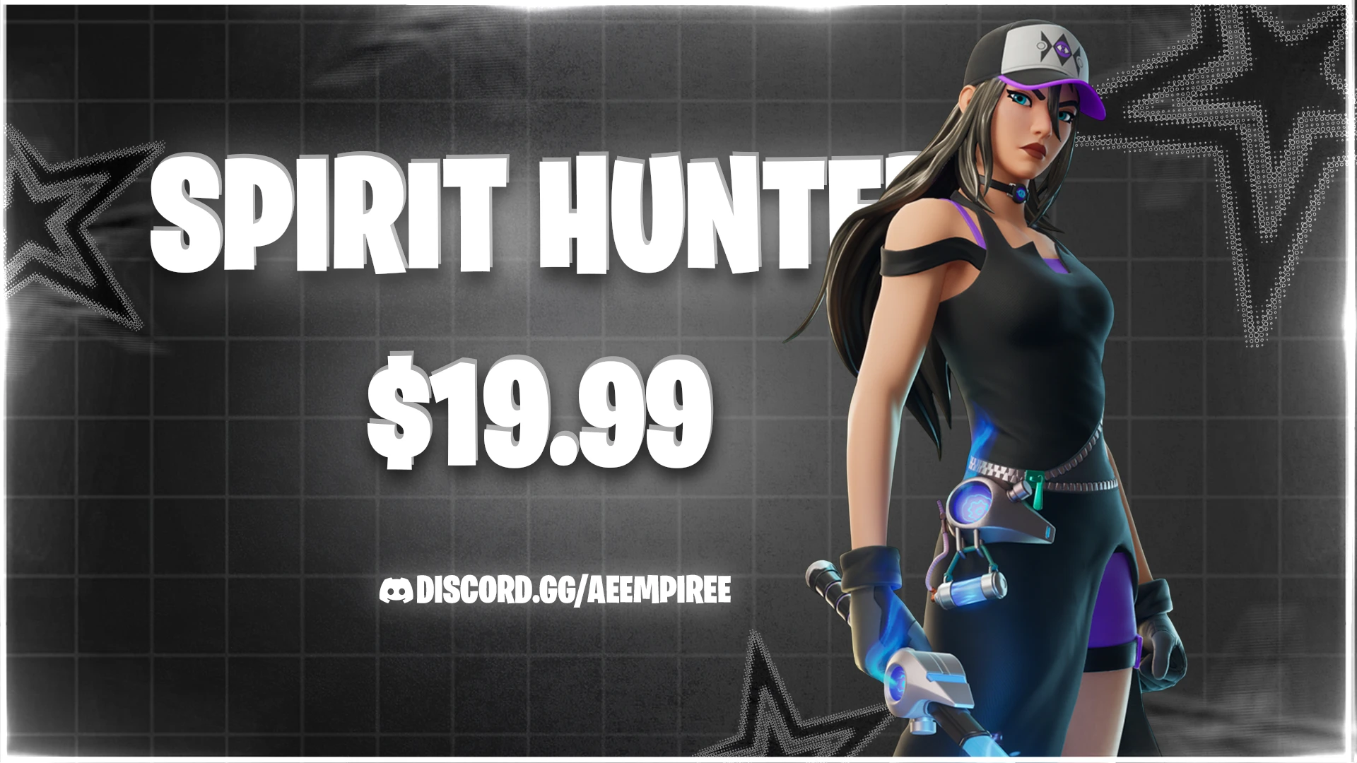SPIRT HUNTER SAEKO FA FORTNITE ACCOUNT